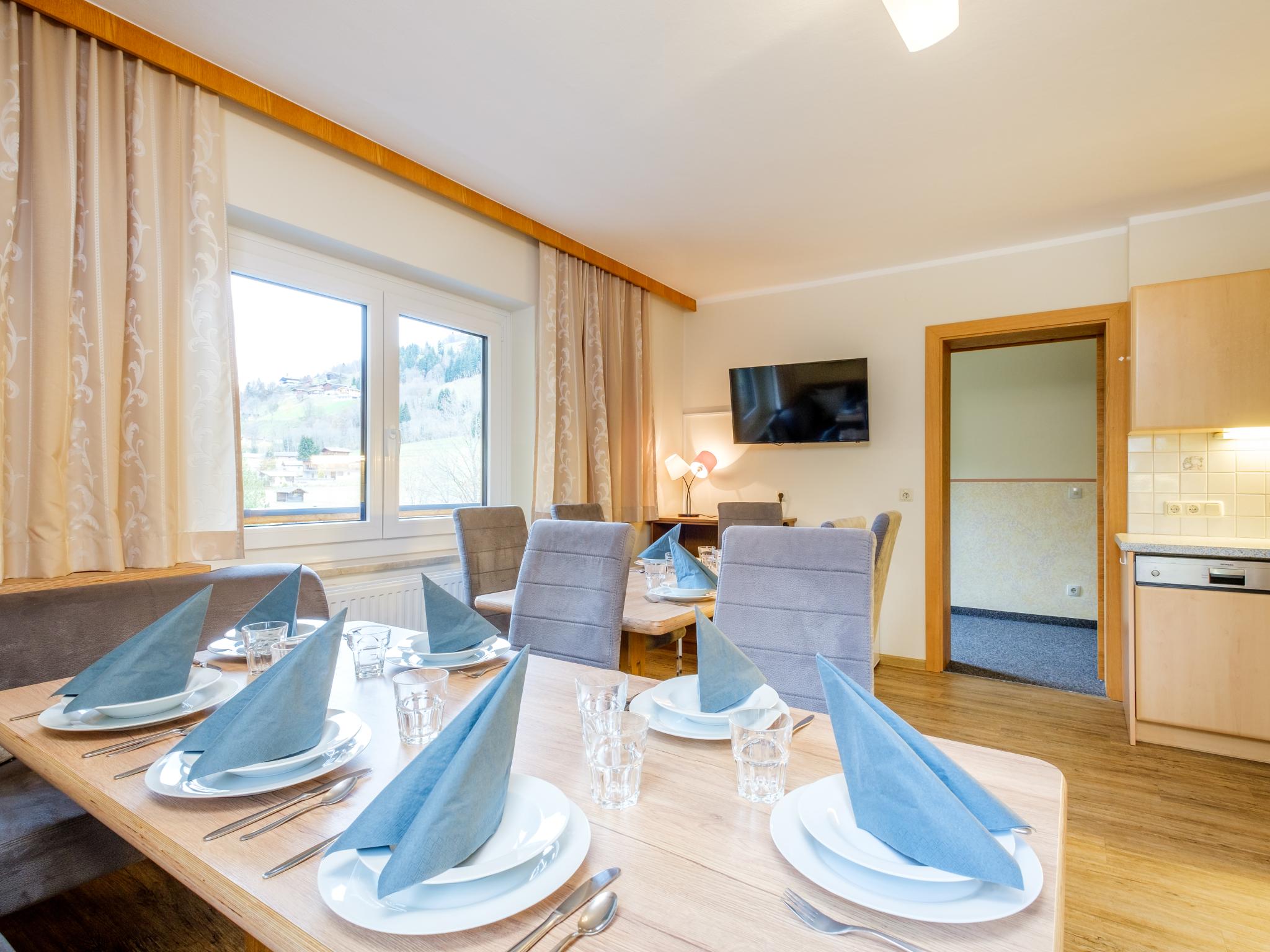 Bedroom with comfortable beds at Rupertihof II in Saalbach-Hinterglemm