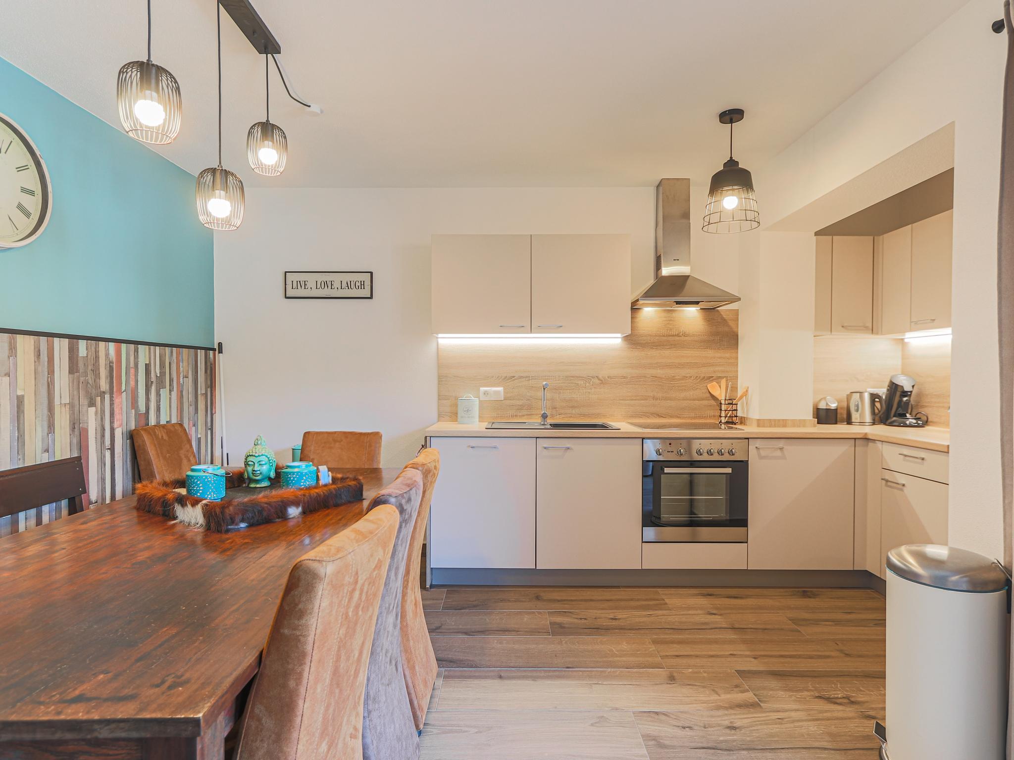 Modern kitchen at Residenz Brixental Top 8 in Brixen im Thale