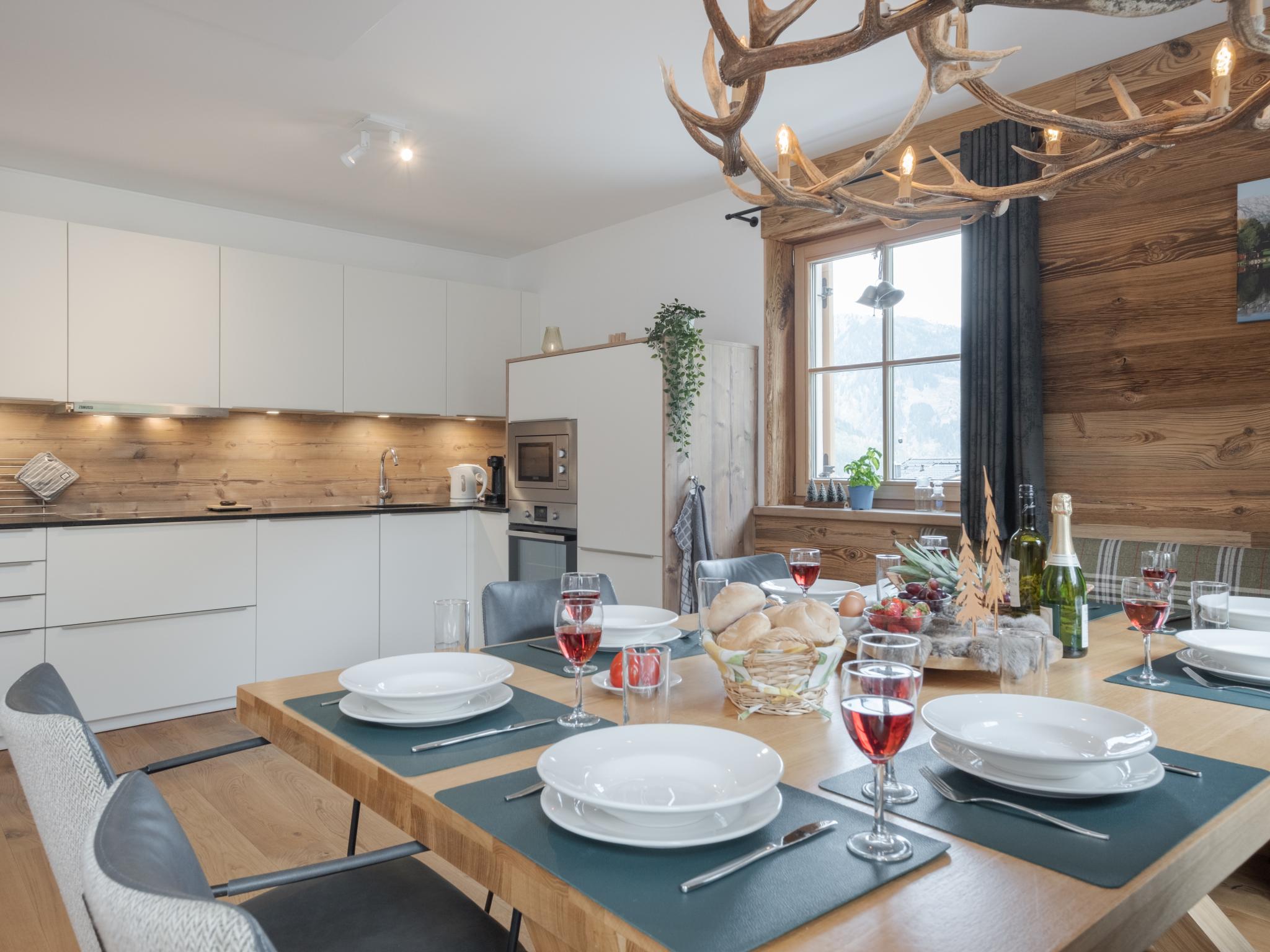 Outdoor terrace and views at Chalet Karibu in Donnersbachwald