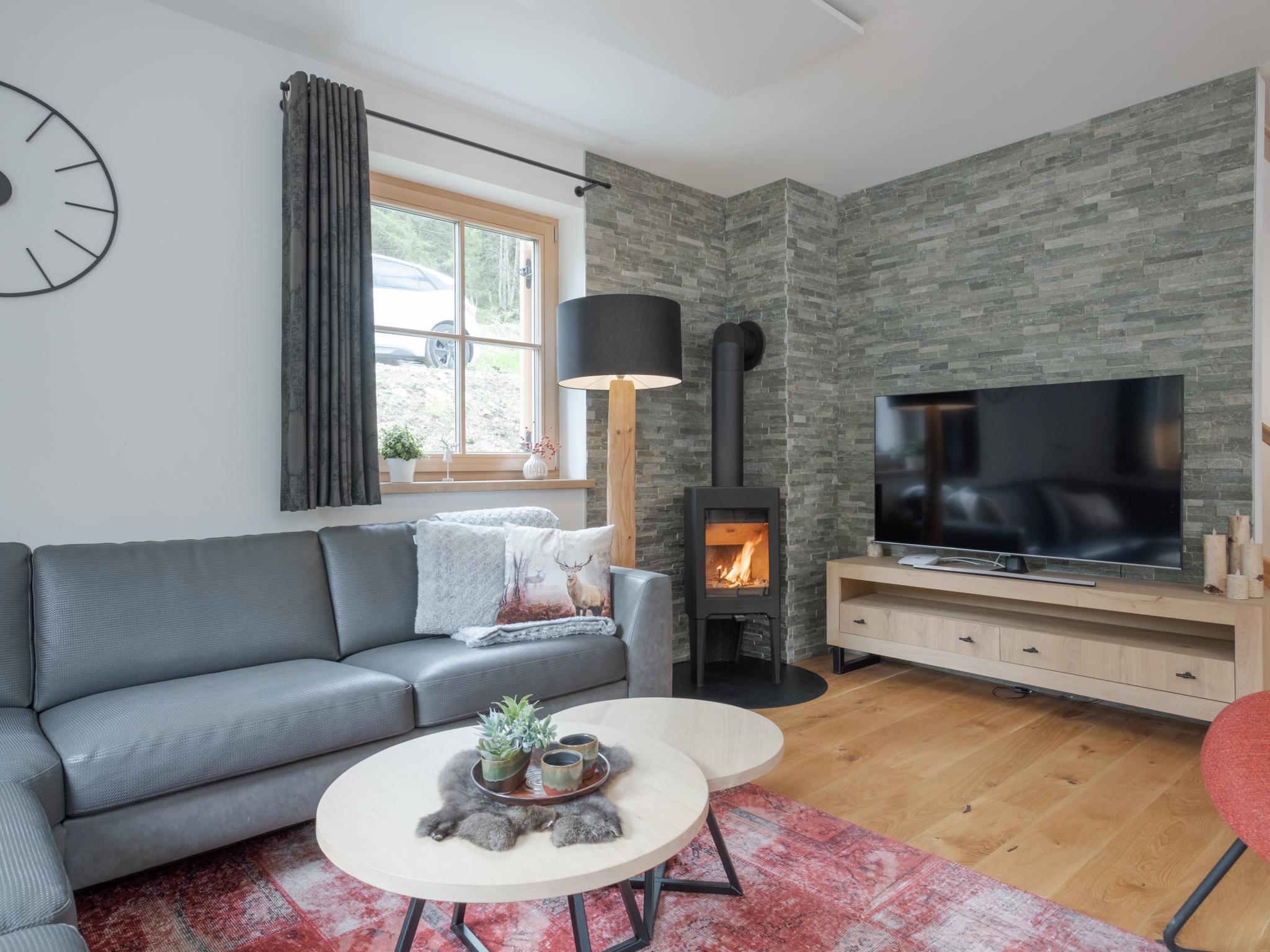 Modern kitchen at Chalet Karibu in Donnersbachwald
