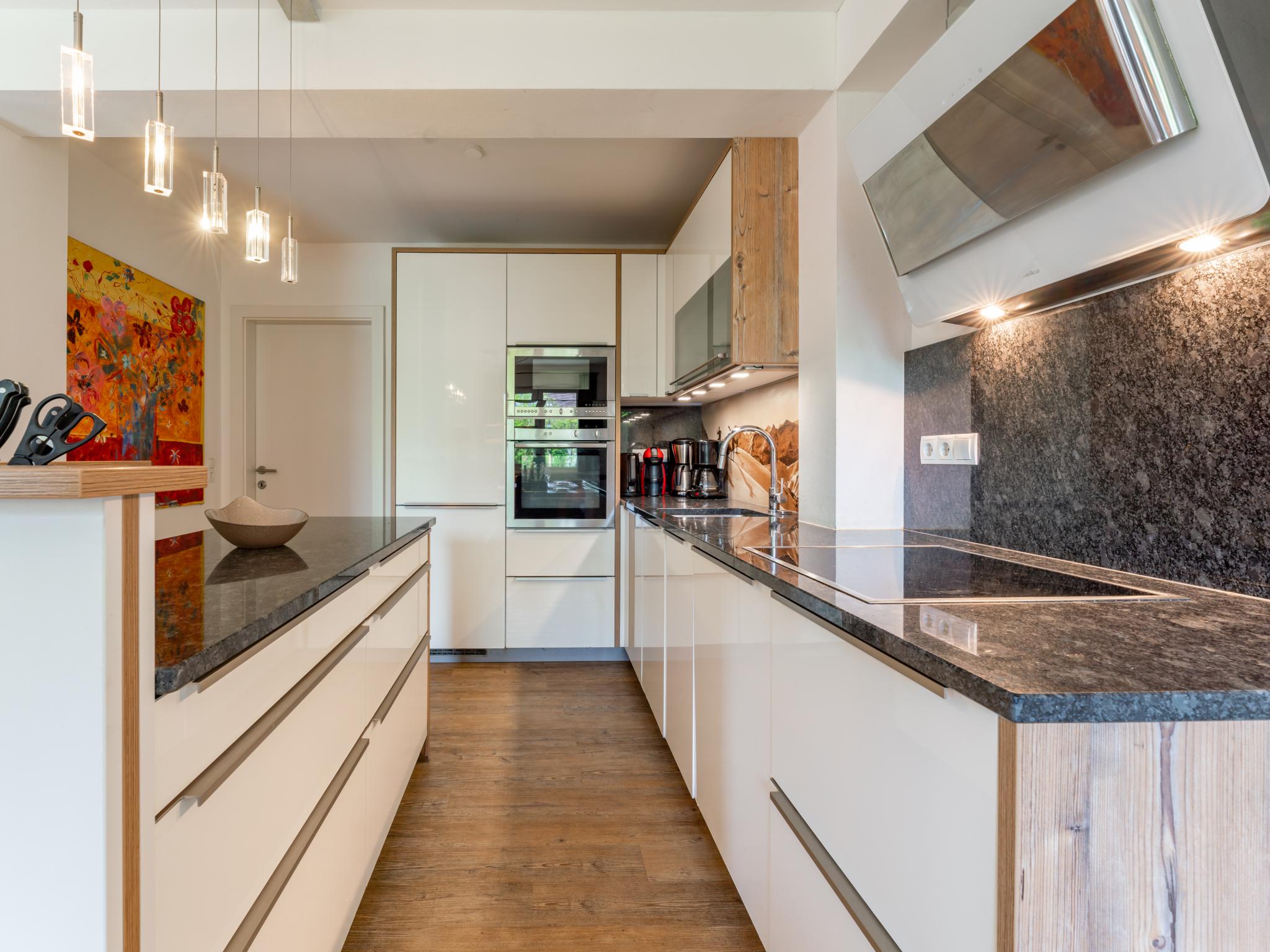 Modern kitchen at Miranda II in Zell am See