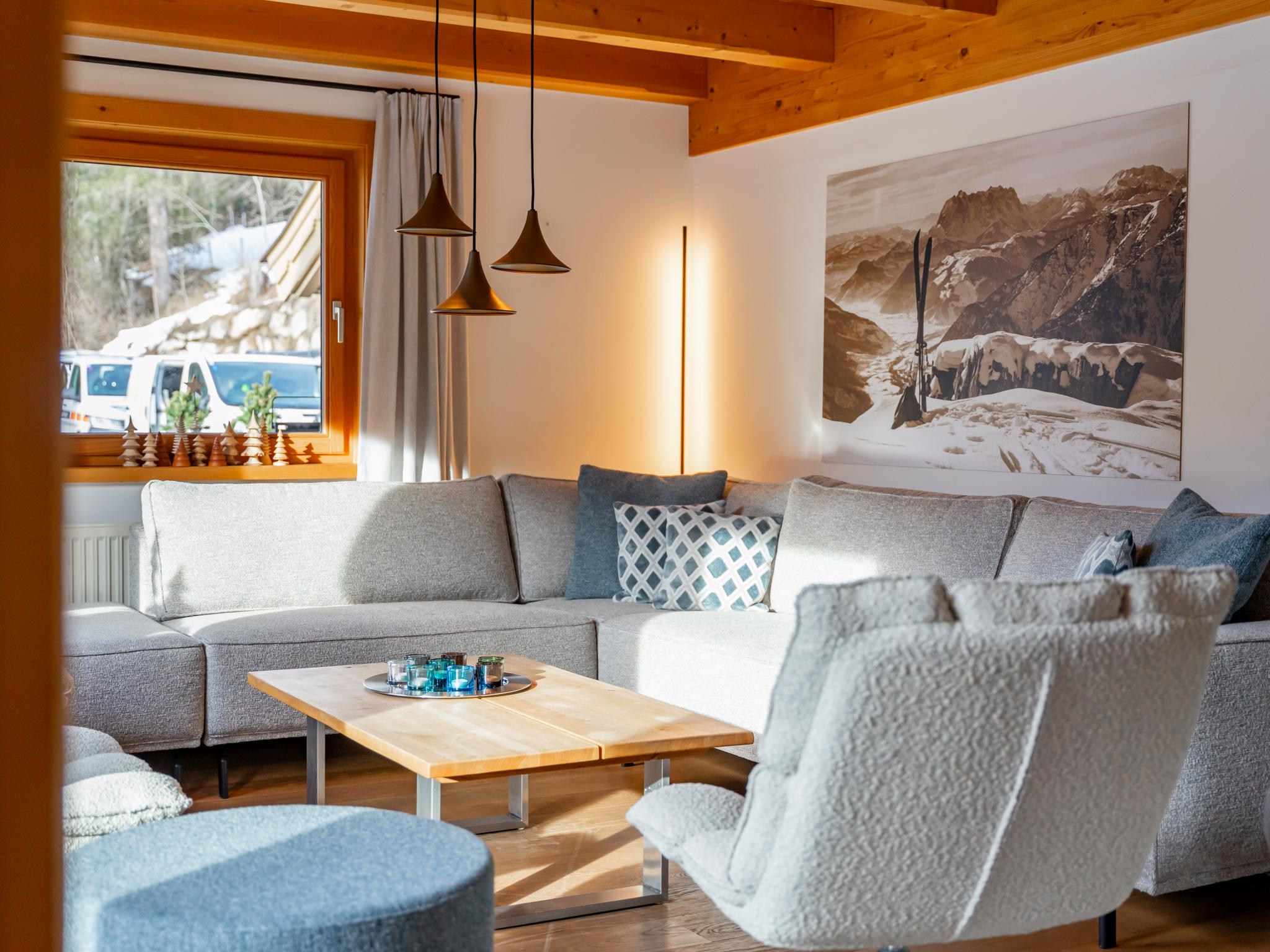 Swimming pool area at Chalet Huski Viehhofen in Saalbach-Hinterglemm