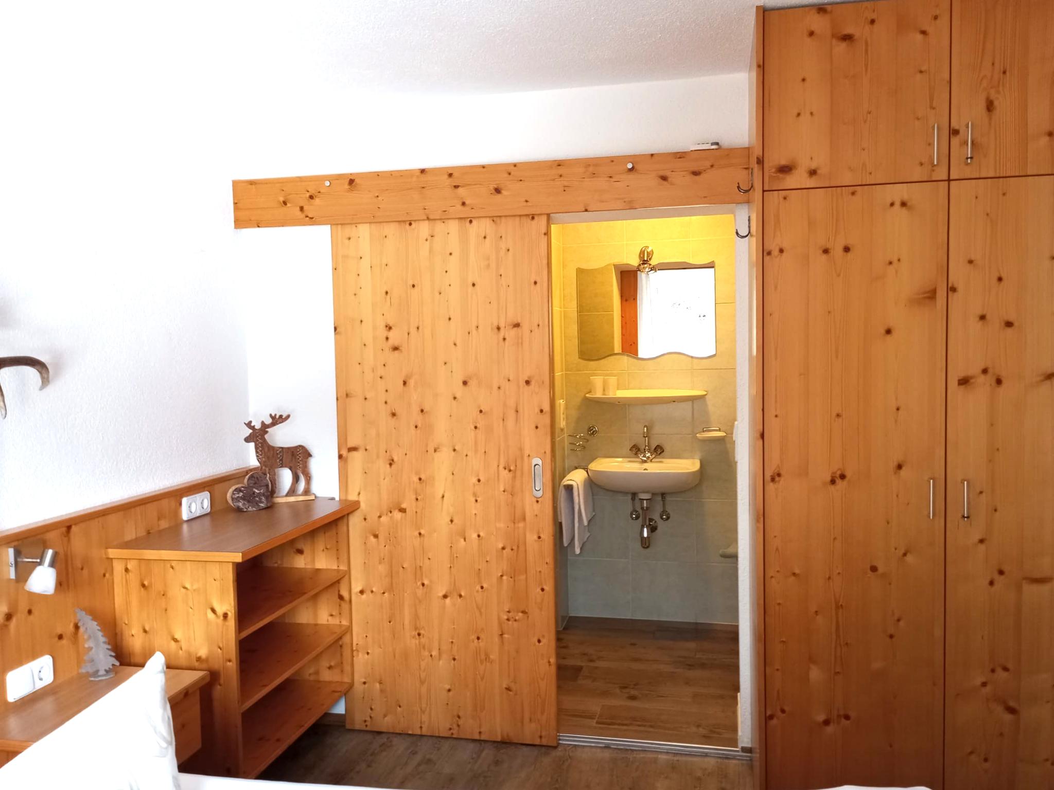 Outdoor terrace and views at Petter 1 in Tobadill