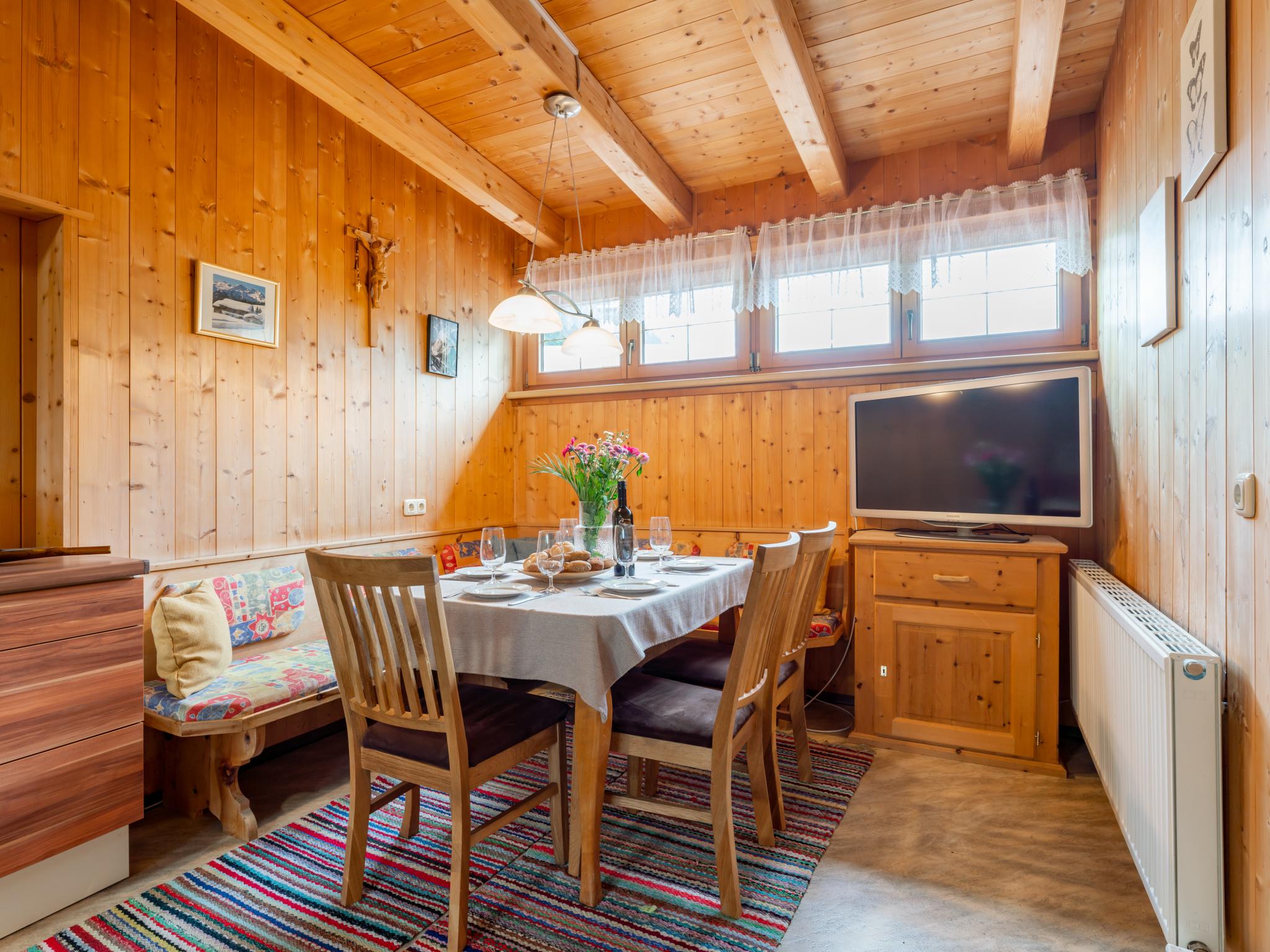Living area at Haus Juen II in See