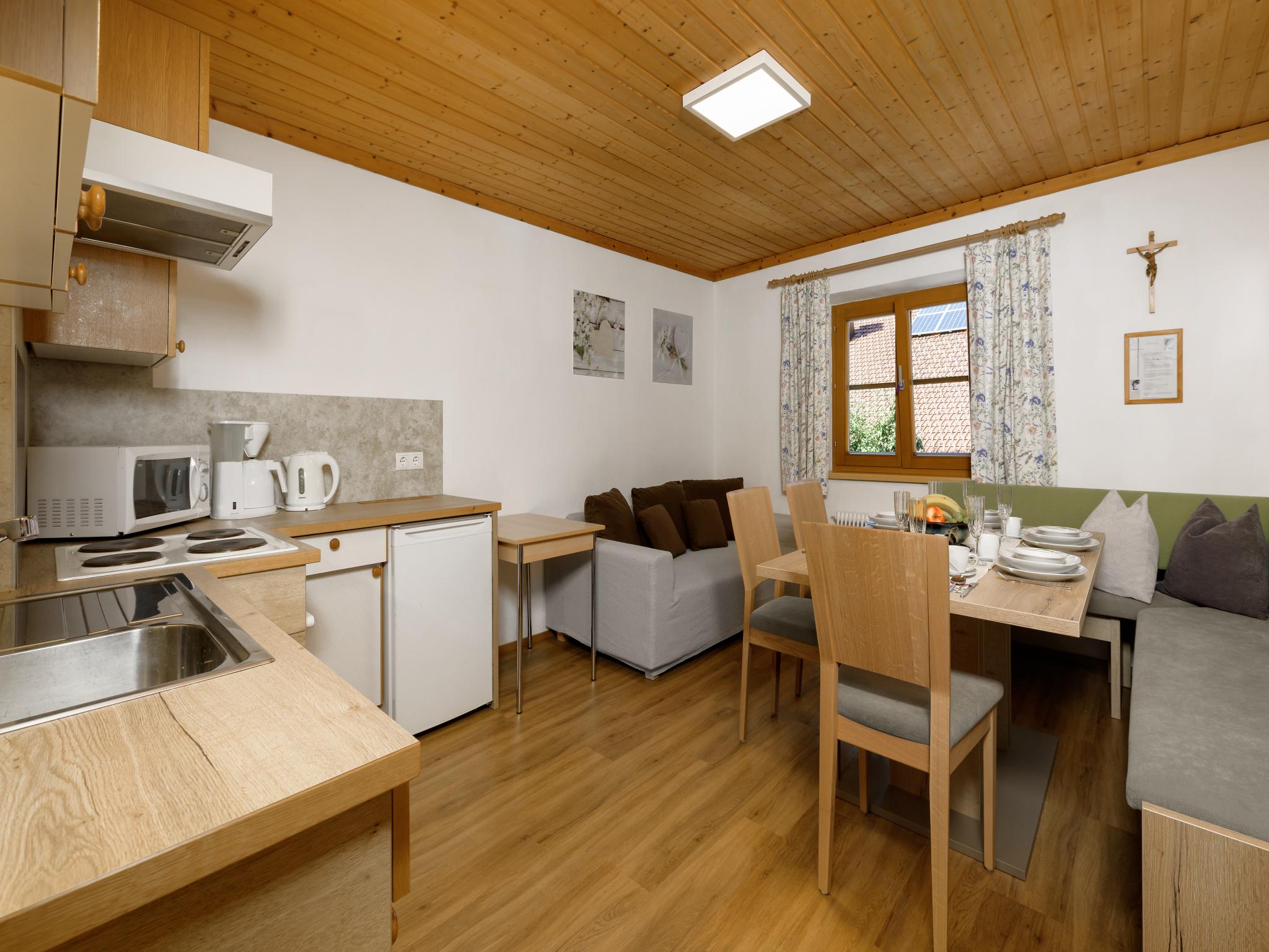 Modern kitchen at Haus Tanja in Wagrain