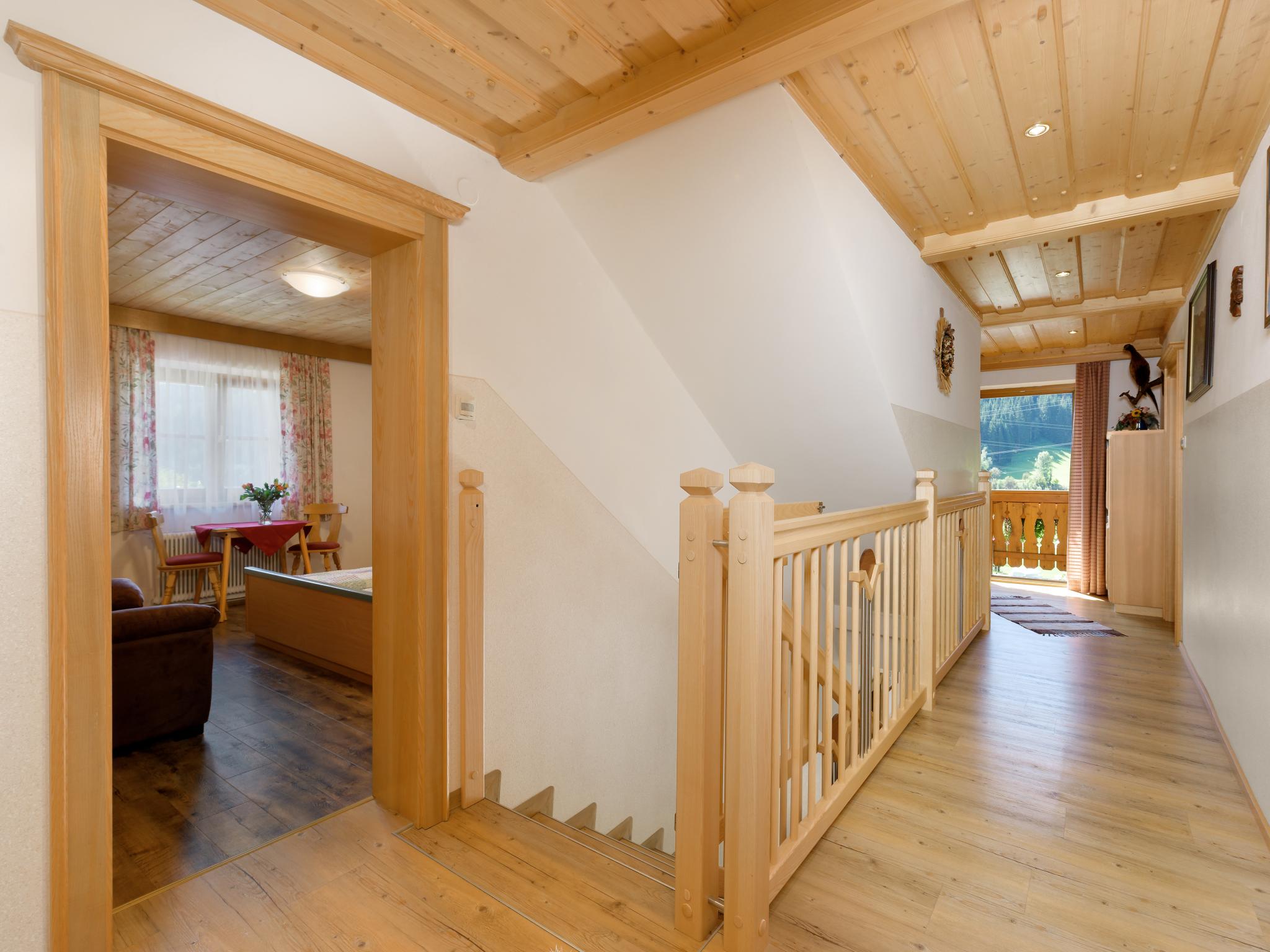 Outdoor terrace and views at Haus Tanja in Wagrain