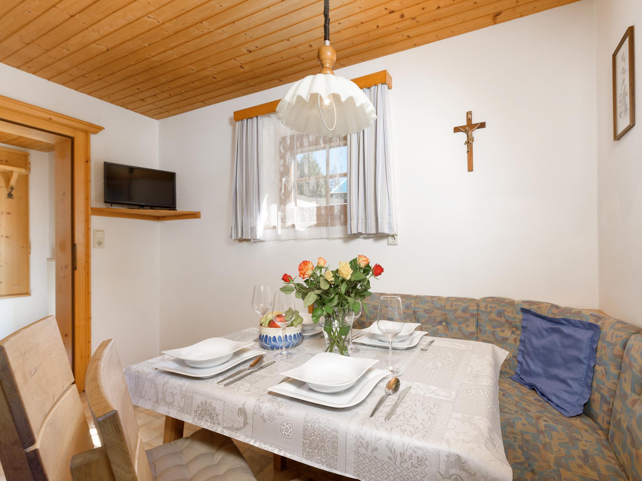 Outdoor terrace and views at Schüttbach in Wagrain