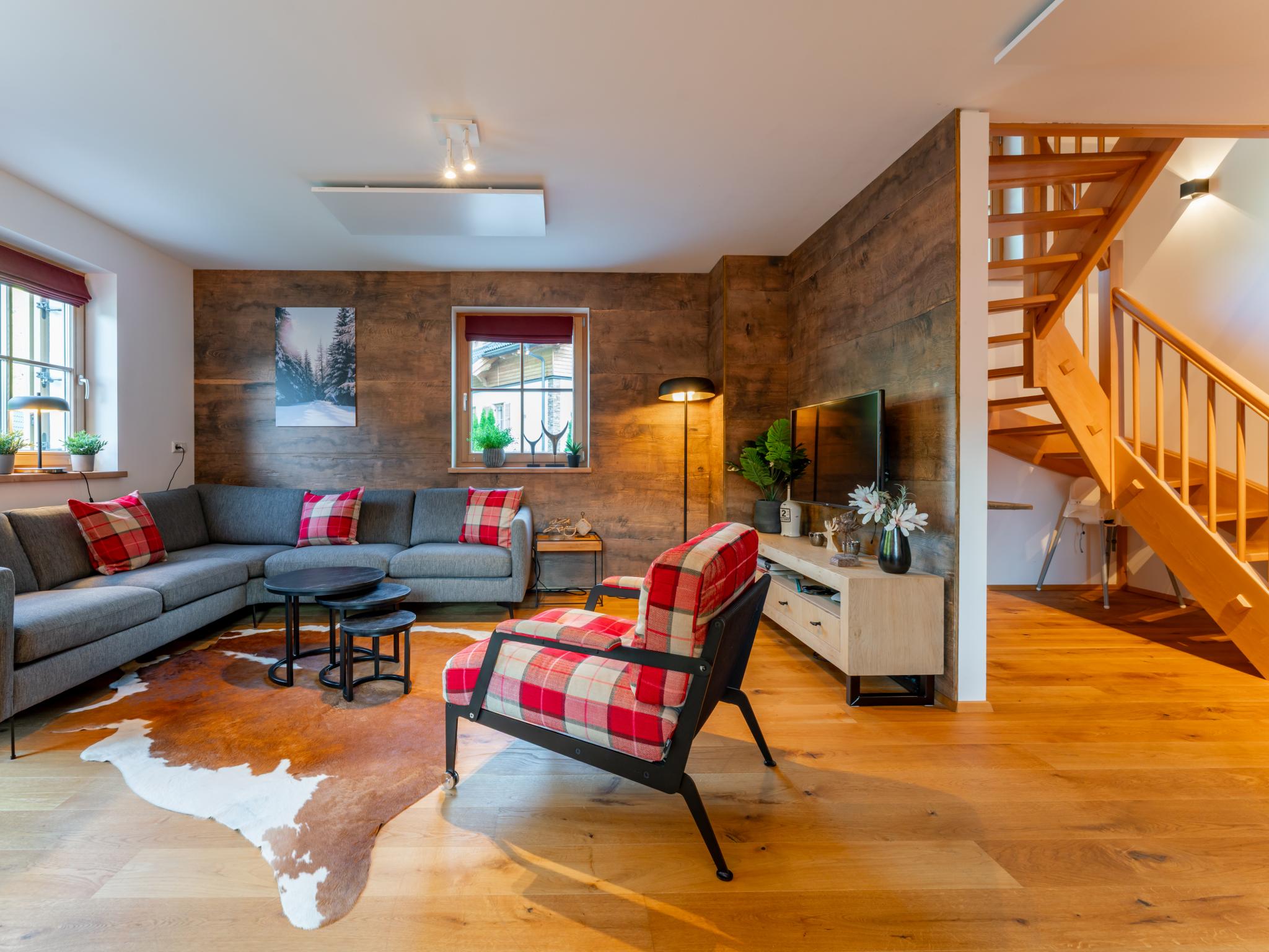 Outdoor terrace and views at Im grünen Herzen in Donnersbachwald