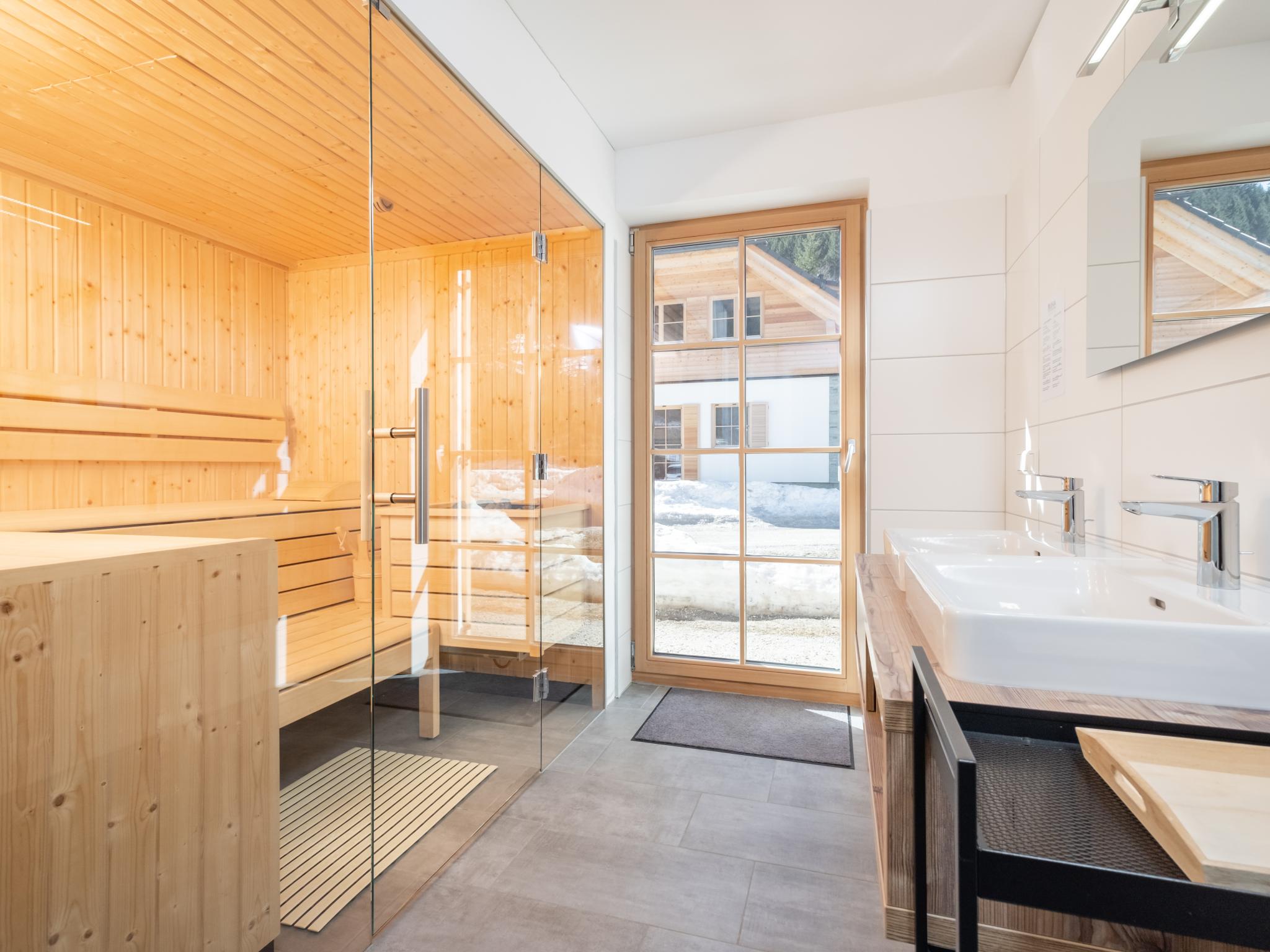 Outdoor terrace and views at Haus am Bach in Donnersbachwald