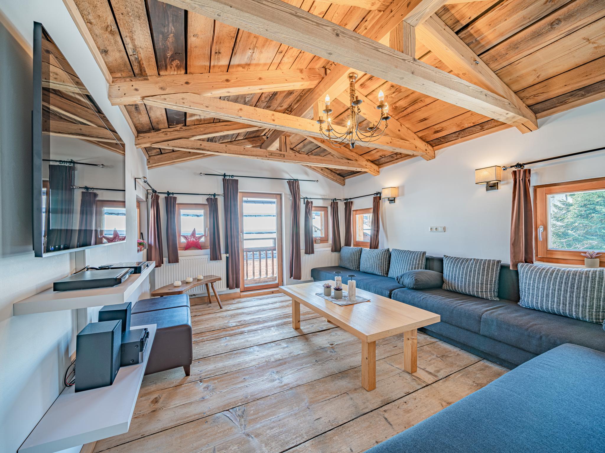 Living area at Chalet Kirchberg in Kirchberg in Tirol