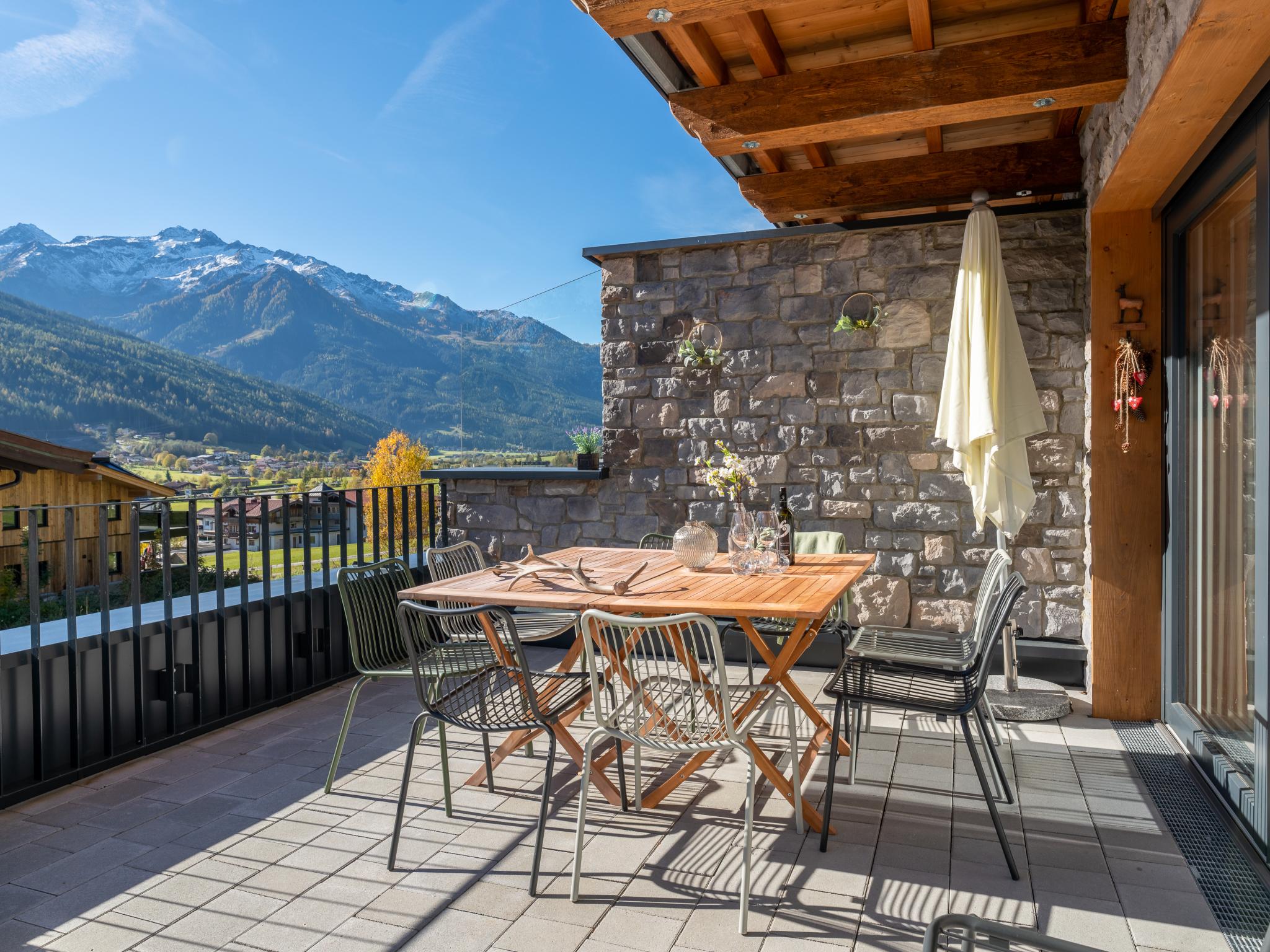 Bedroom with comfortable beds at Tauernlodge Berglust in Bramberg am Wildkogel
