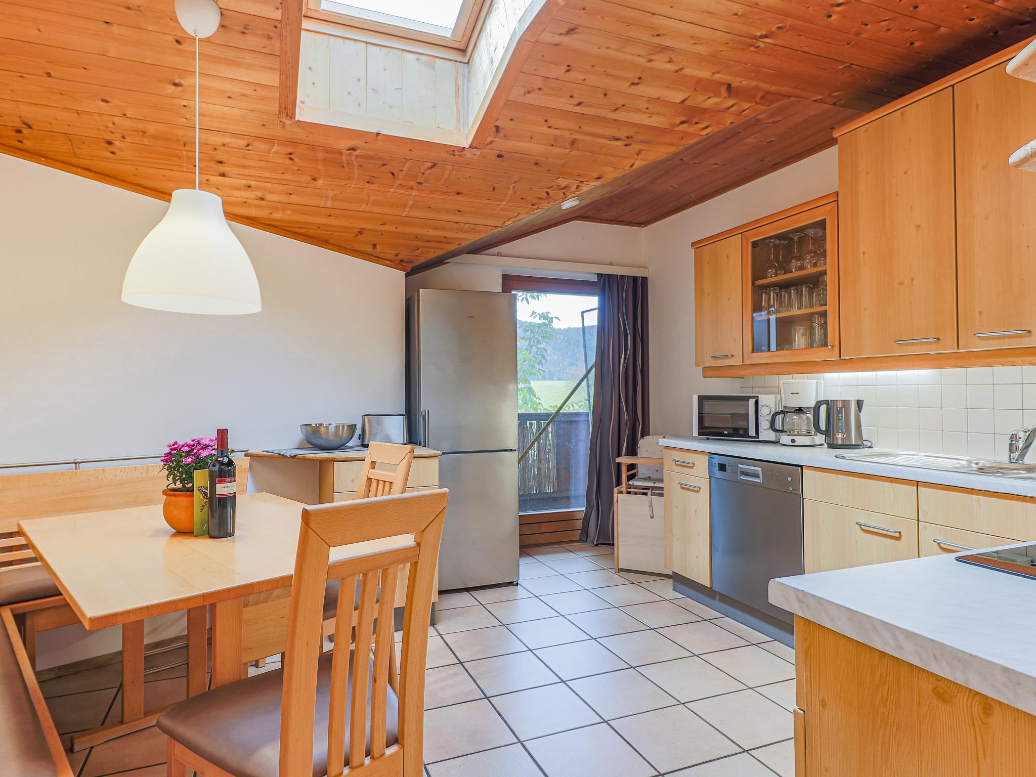 Modern kitchen at Itterblick in Itter