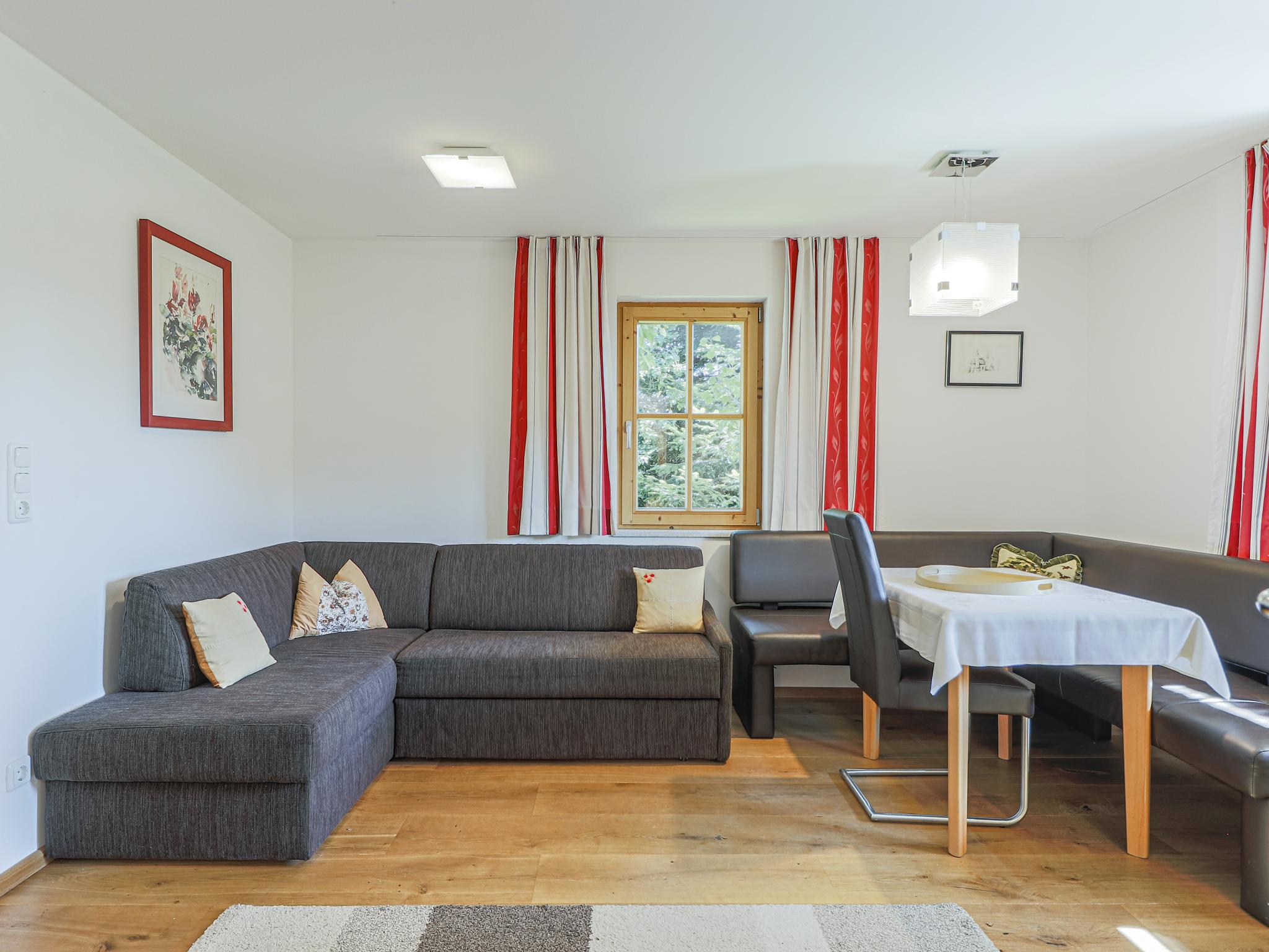 Living area at Chalet Jöchl in Sankt Johann in Tirol