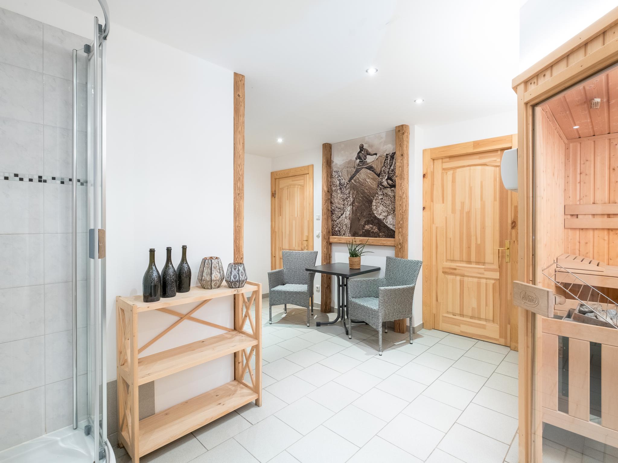 Swimming pool area at Seebach in Krimml