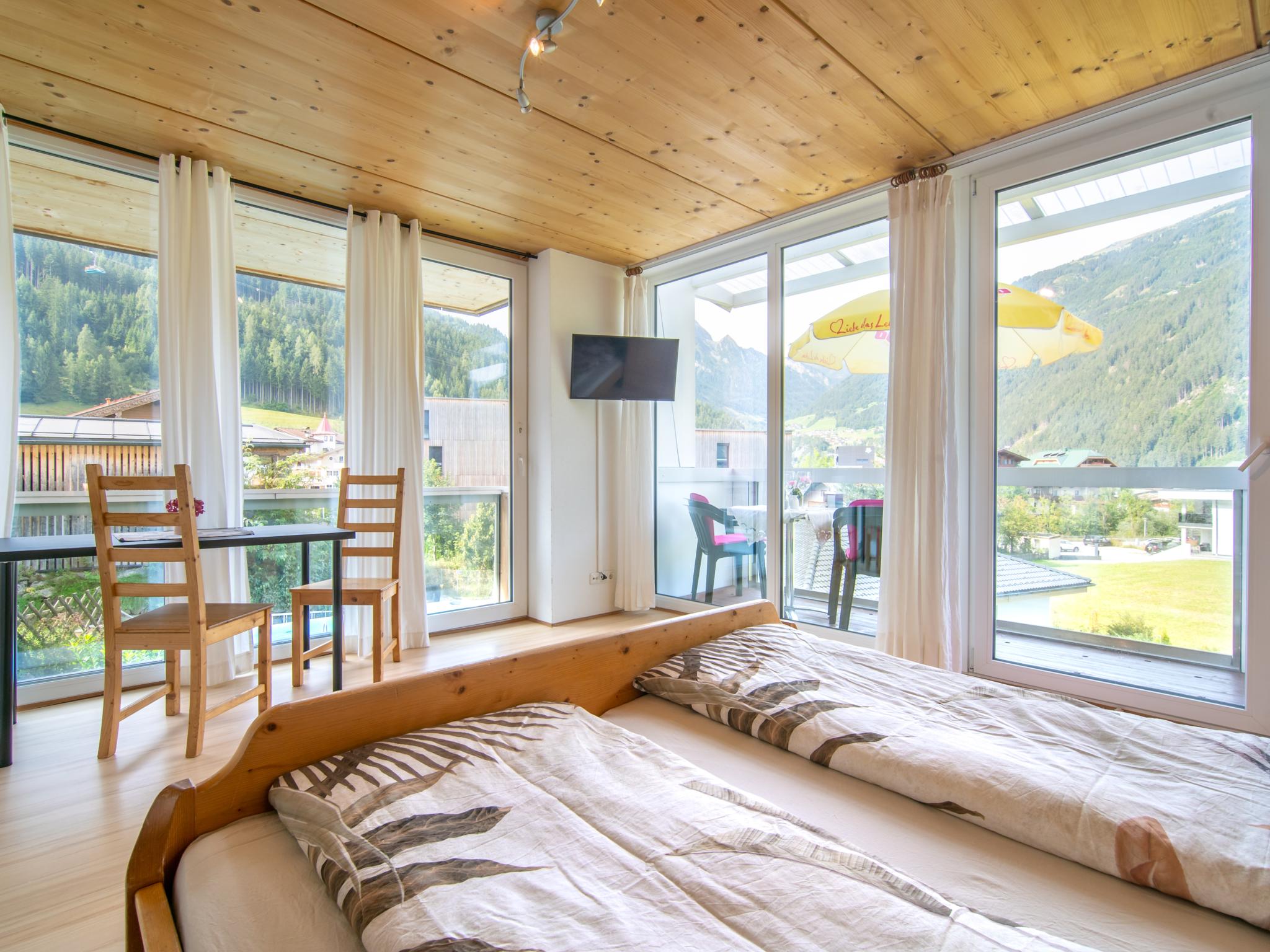 Modern kitchen at Waldhaus III in Mayrhofen