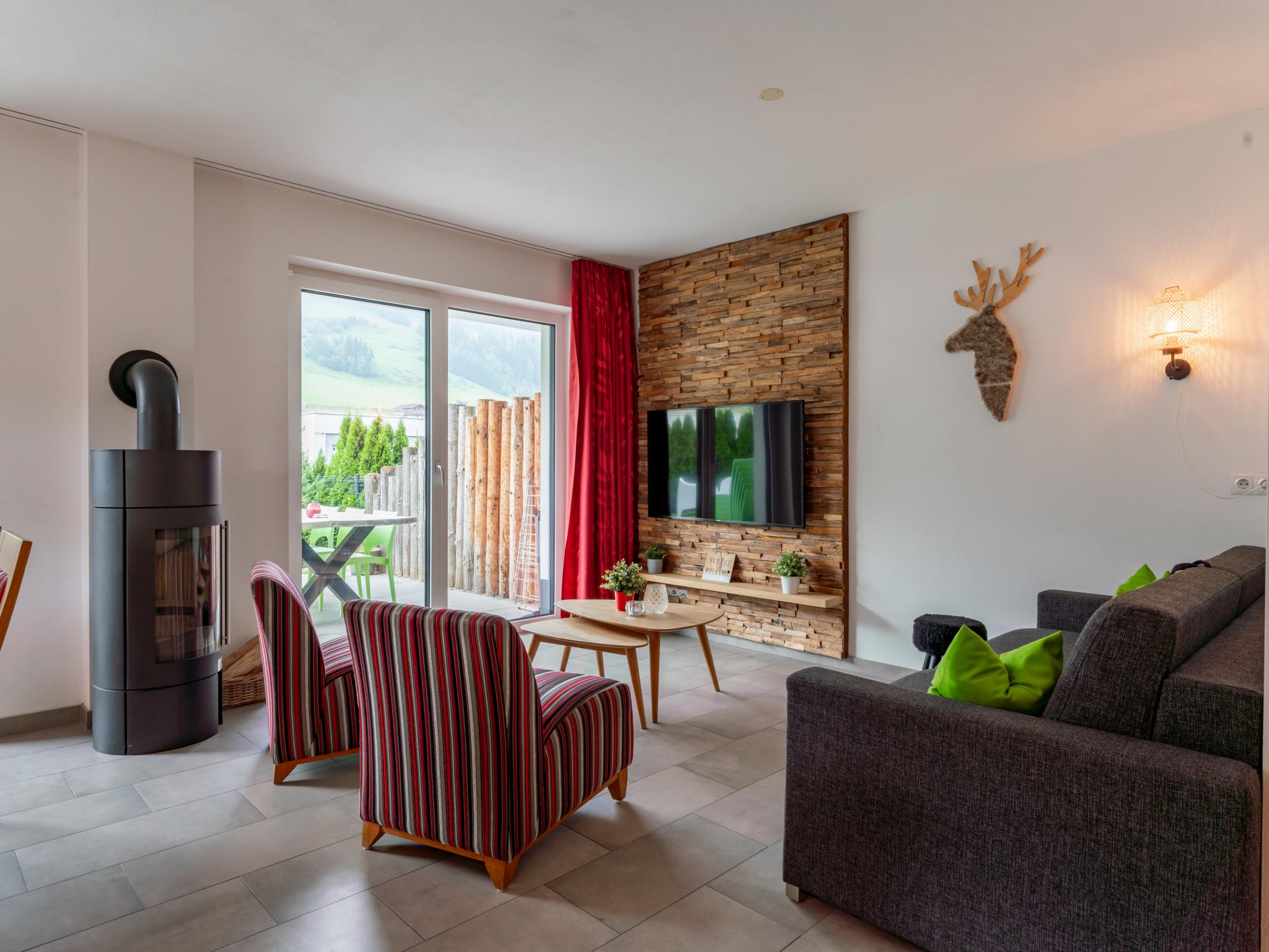 Outdoor terrace and views at Ferdinand in Leogang