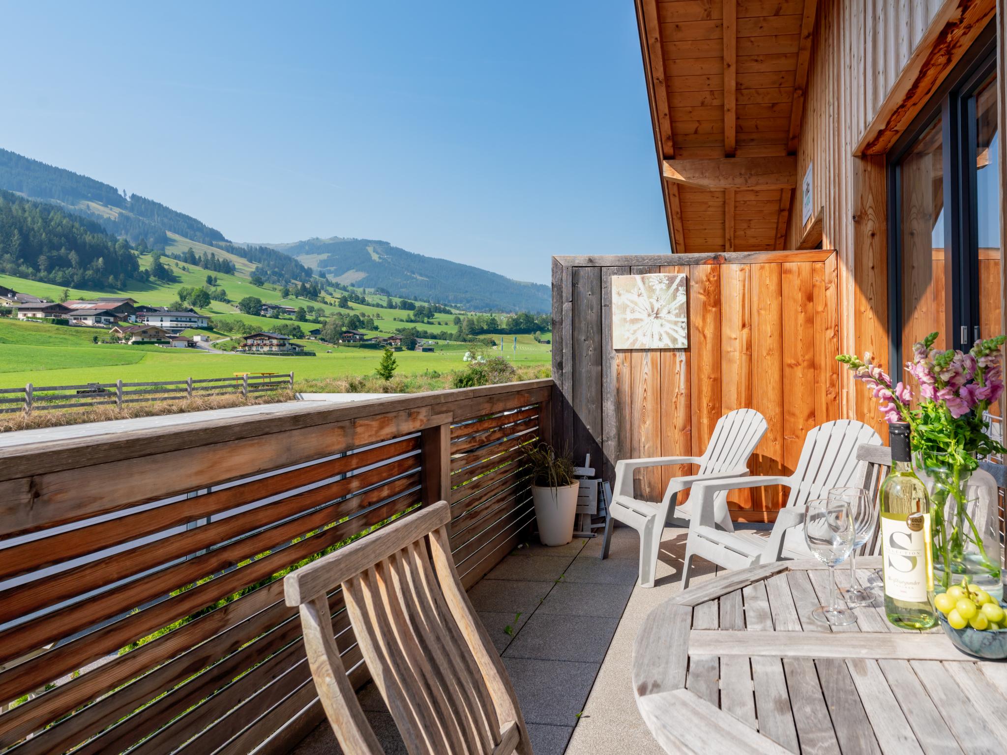Living area at Ferdinand B in Leogang