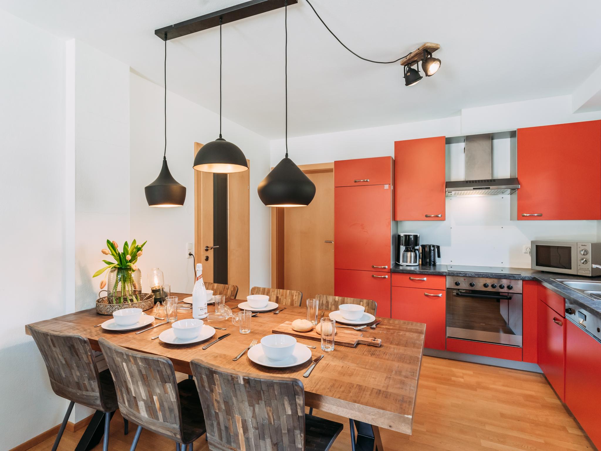 Bedroom with comfortable beds at Wohnung Ignaz in Rauris