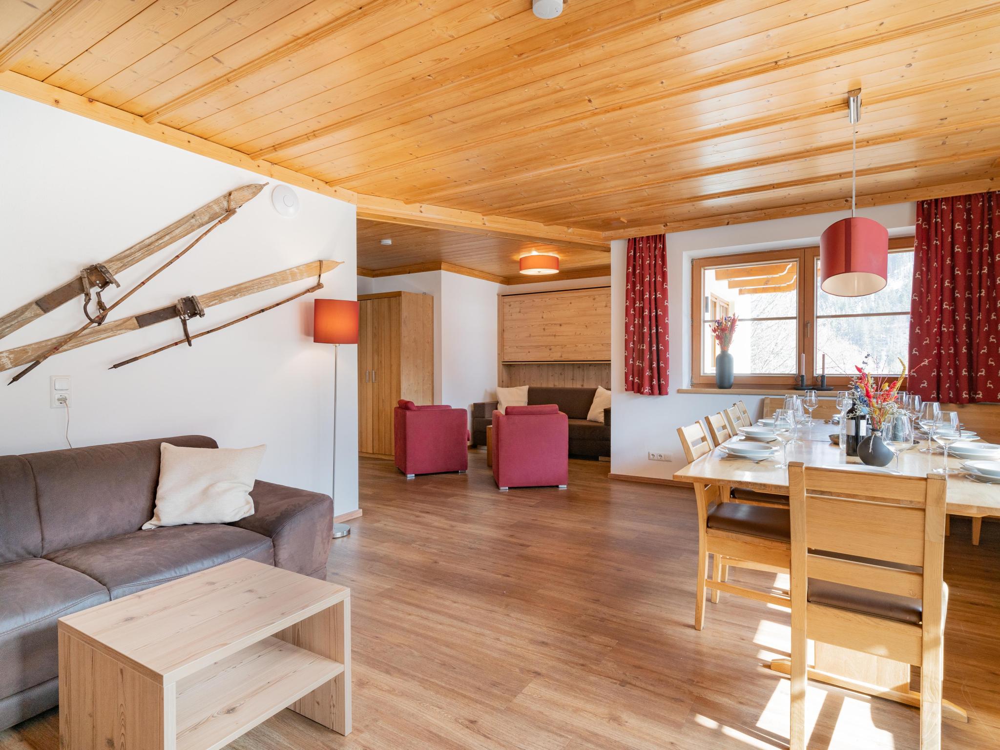 Modern kitchen at Alpensteinbock Saalbach L in Saalbach-Hinterglemm