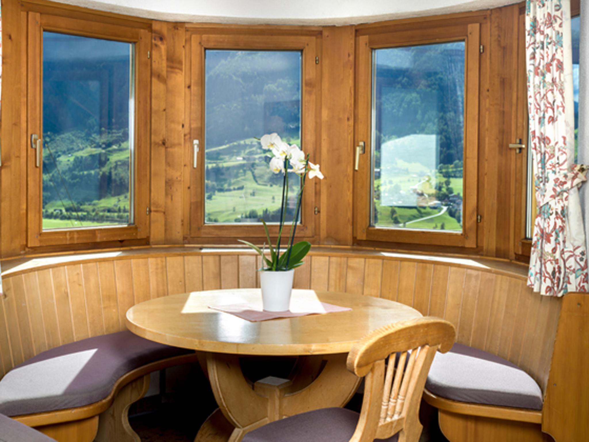 Outdoor terrace and views at Matrei Park 45 in Matrei in Osttirol