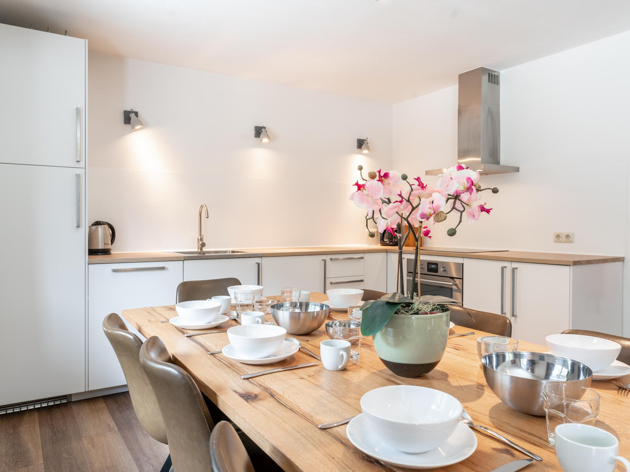 Bedroom with comfortable beds at Heimelig M in Saalbach-Hinterglemm