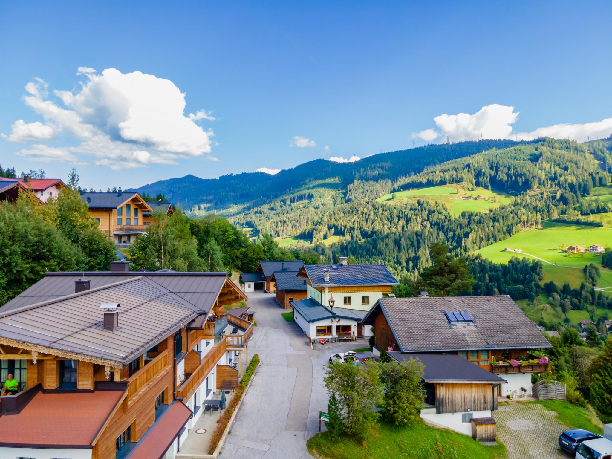 Living area at Tauernsuites Sonnblick Top 4 in Mühlbach am Hochkönig