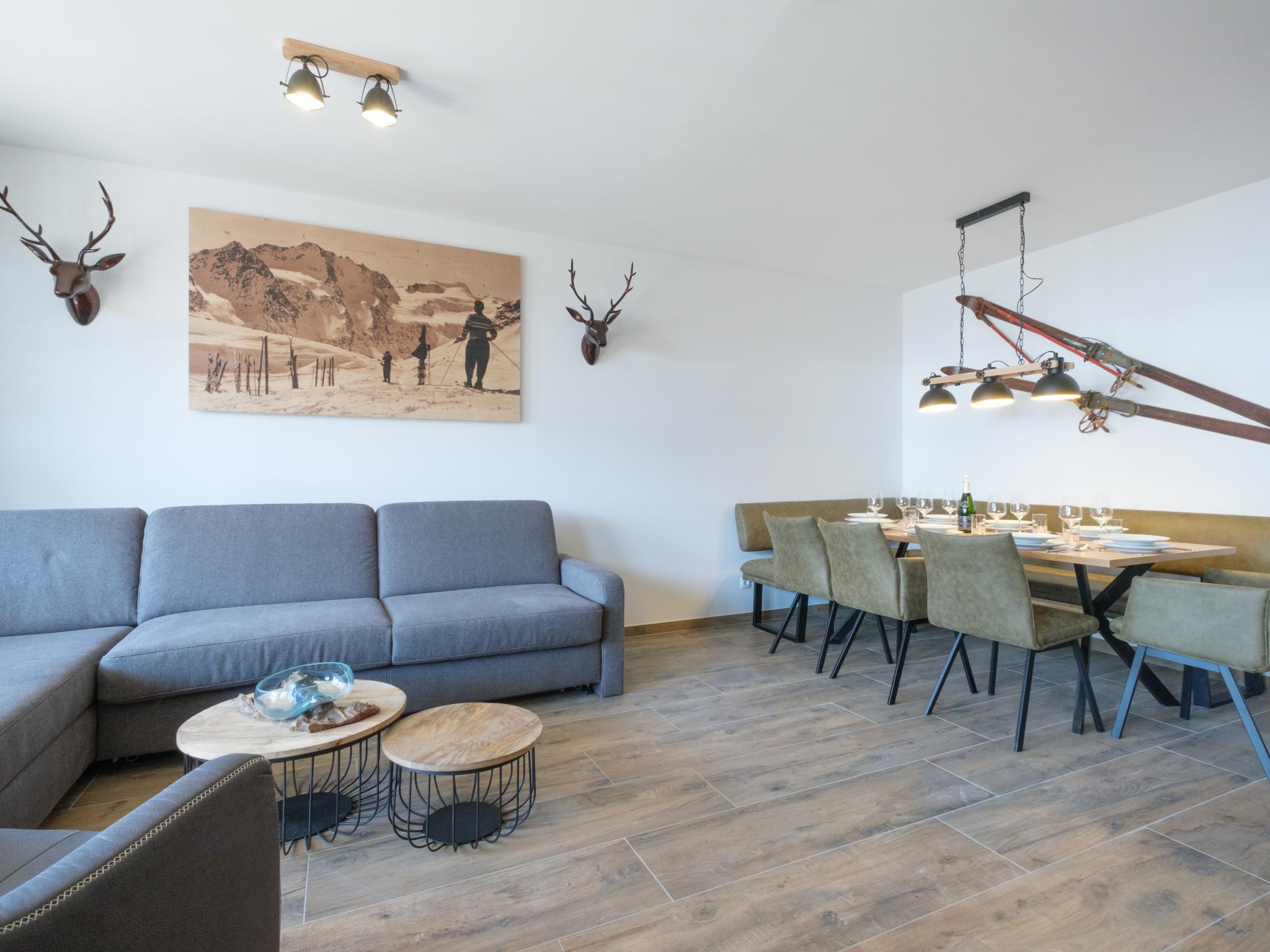 Modern kitchen at Tauernsuites Sonnblick Top 5 in Mühlbach am Hochkönig