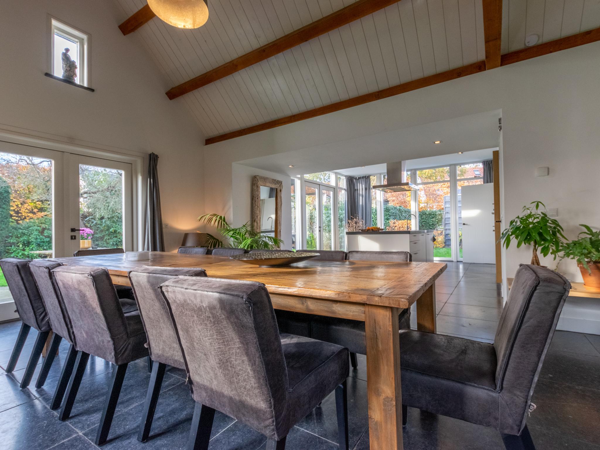 Outdoor terrace and views at Hemels Helleke in Oosterhout