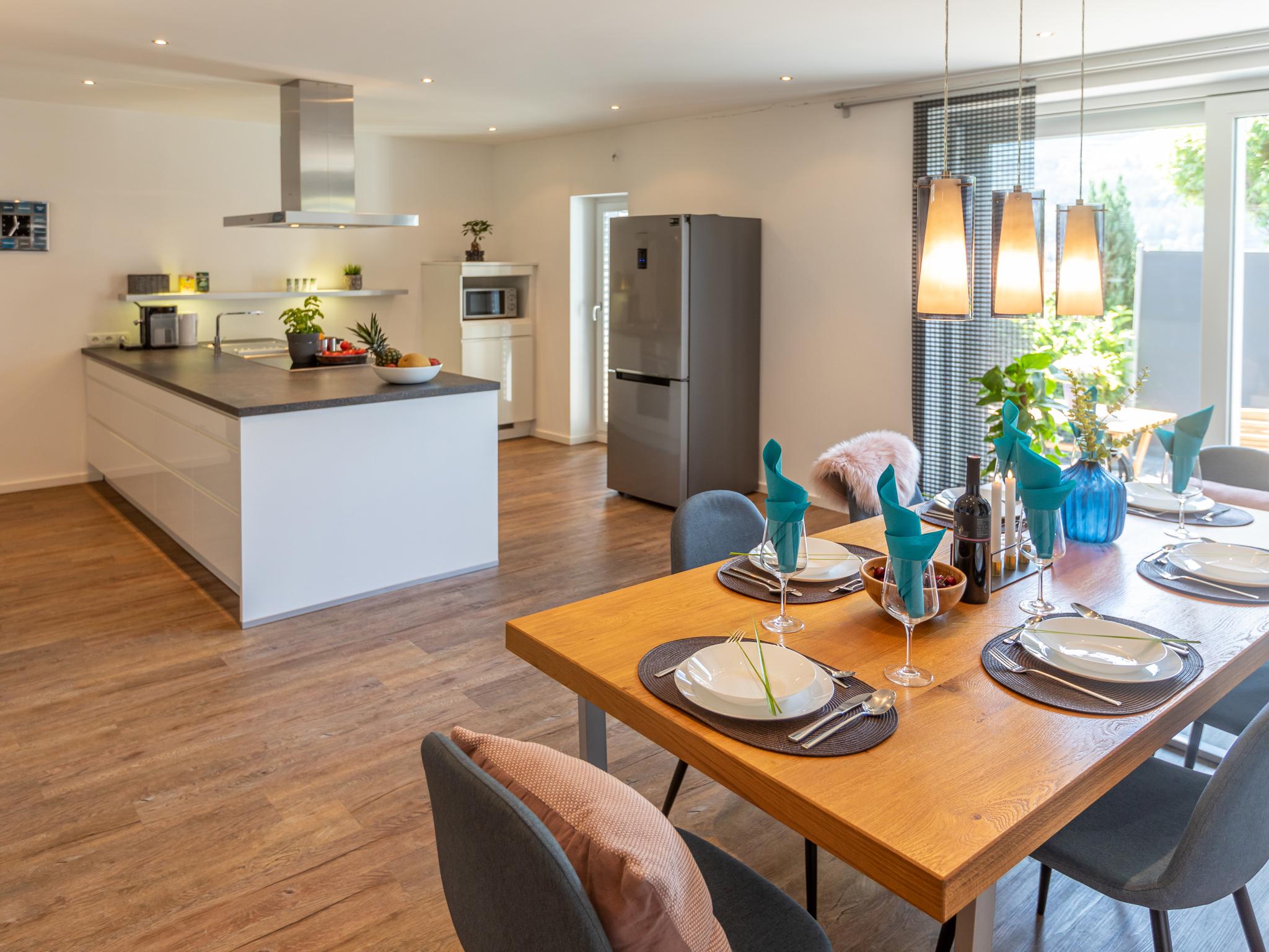 Living area at Studio 7 in Niedernsill