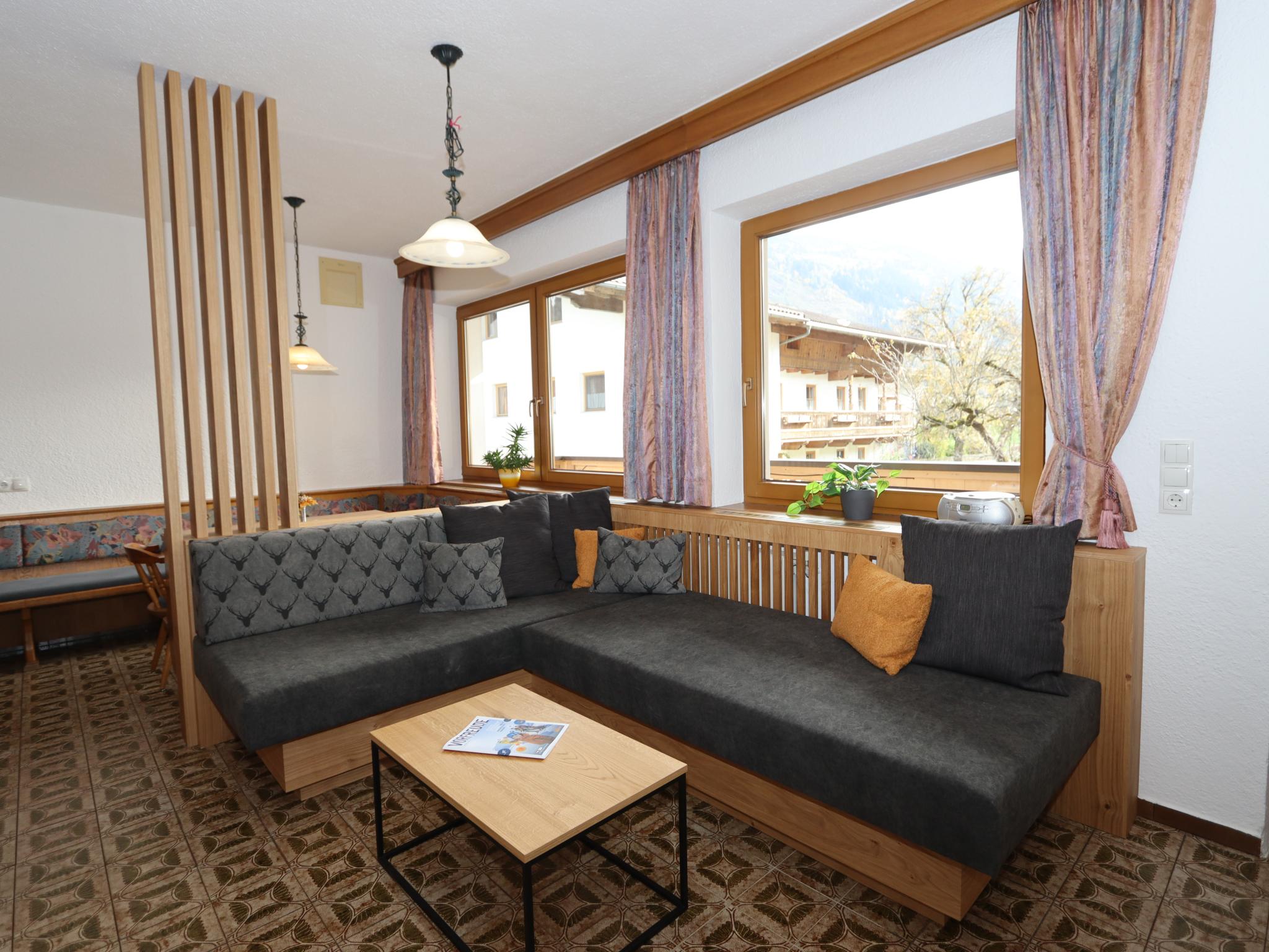 Bedroom with comfortable beds at Ferienhaus Haas I in Aschau im Zillertal