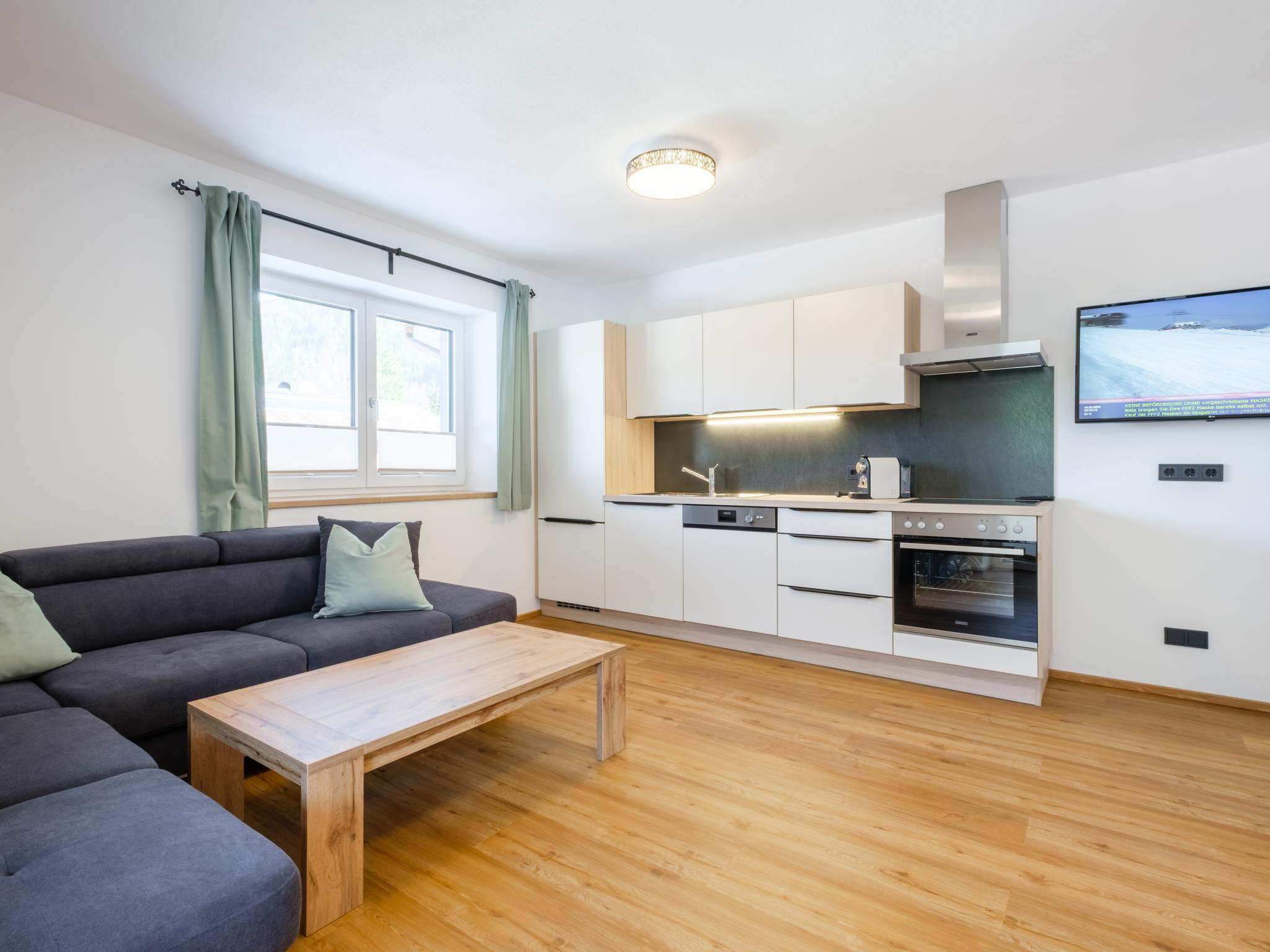 Modern kitchen at Roßbrand-Blick in Untertauern