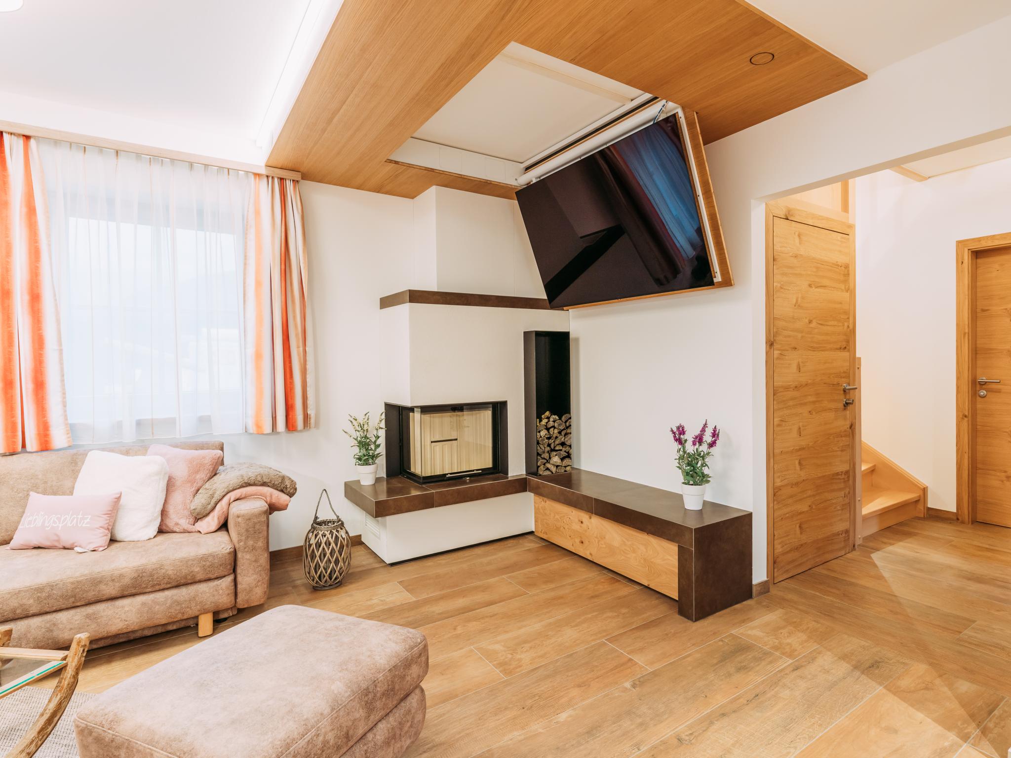 Bedroom with comfortable beds at Chalet Thor in Donnersbachwald