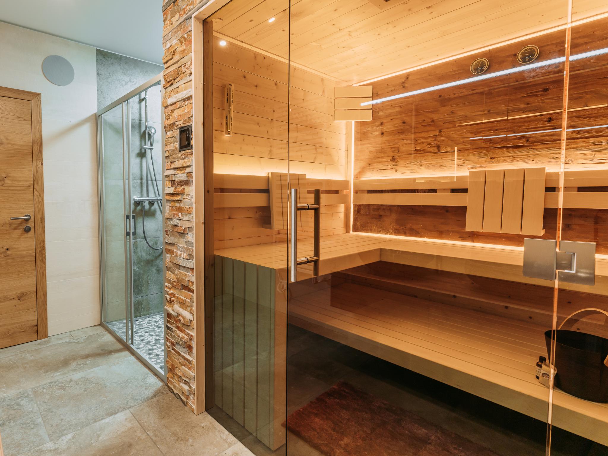 Outdoor terrace and views at Chalet Thor in Donnersbachwald