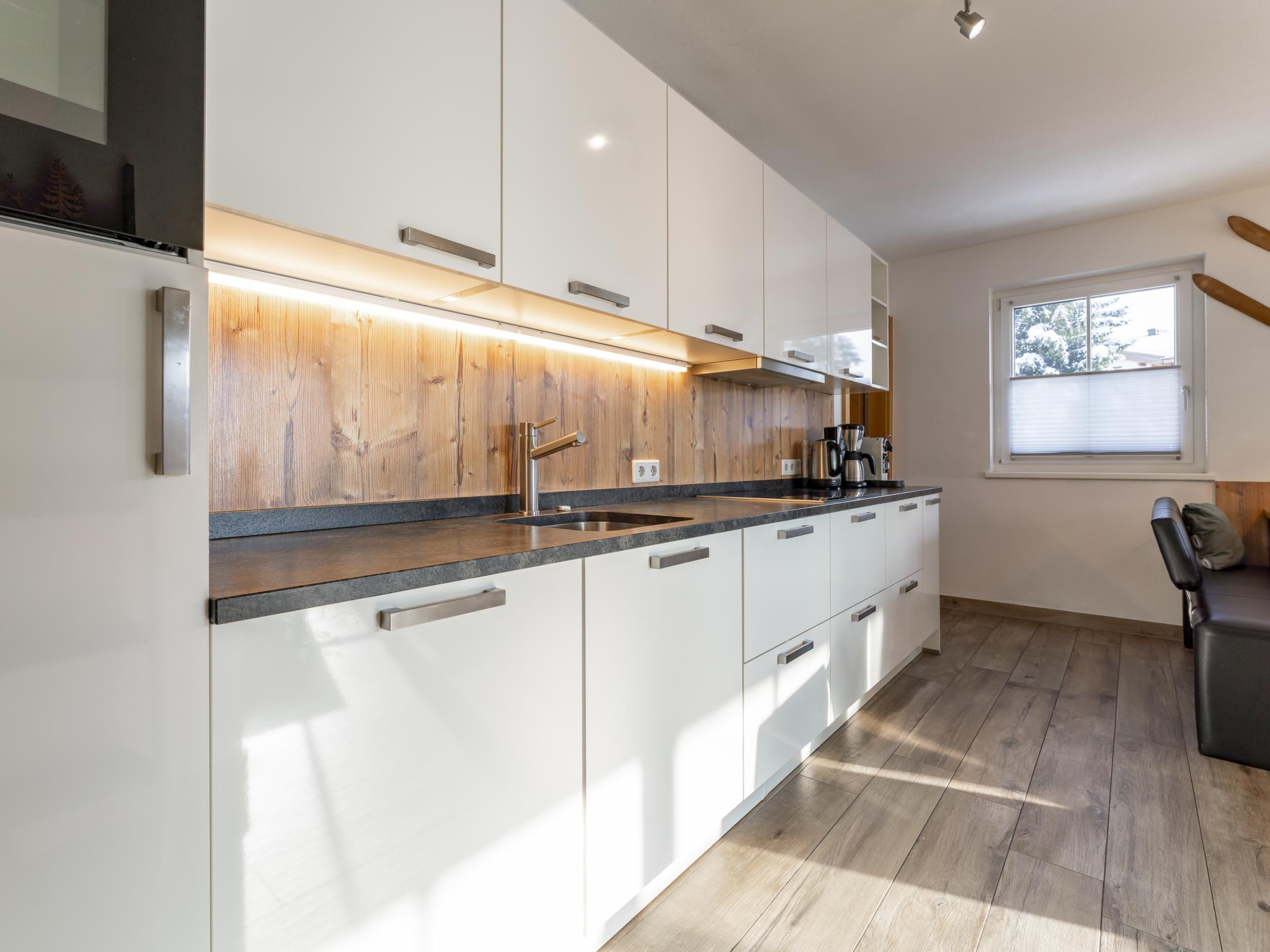 Modern kitchen at Luxury Tauern Suite Walchen Kaprun 6 in Piesendorf