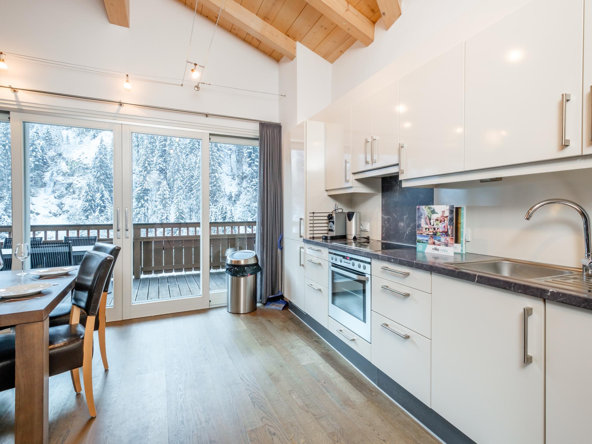 Modern kitchen at Saalbach Hinterglemm in Viehhofen