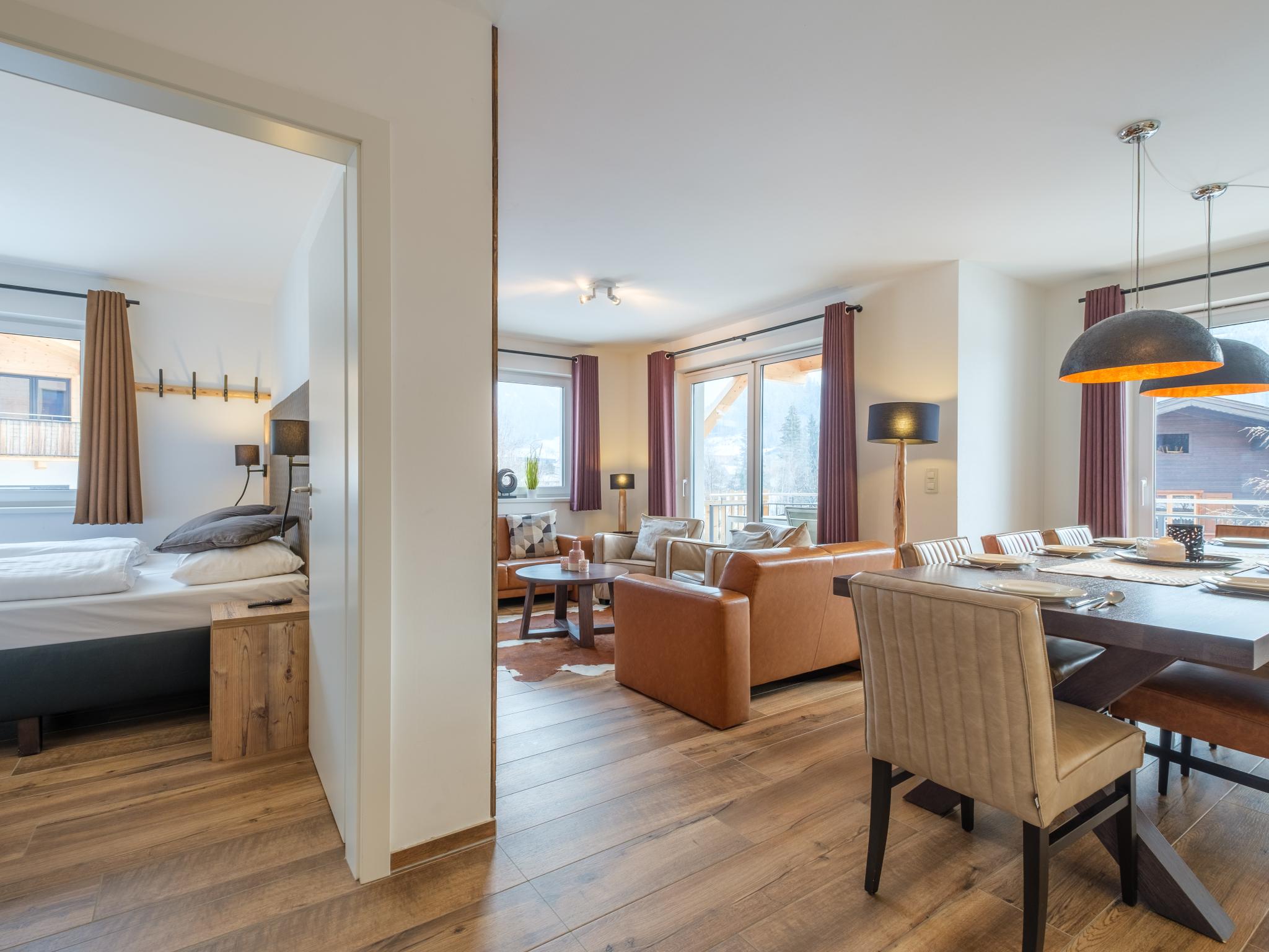 Modern kitchen at Werfenblick in Werfenweng
