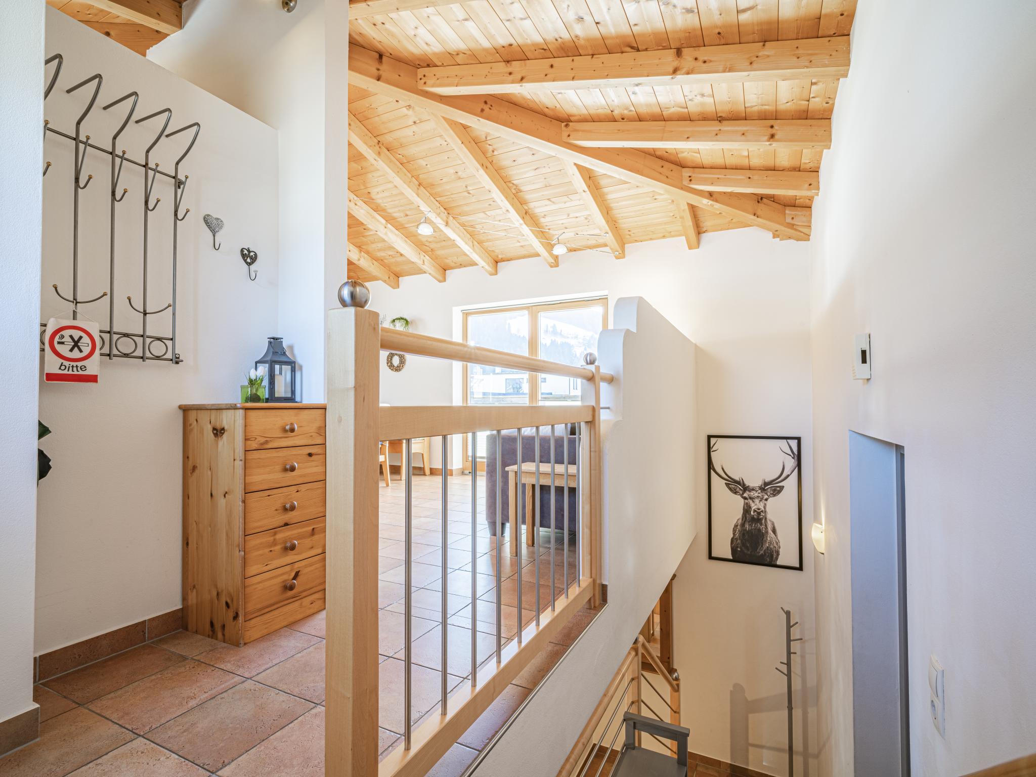 Living area at IndieBerge in Mittersill