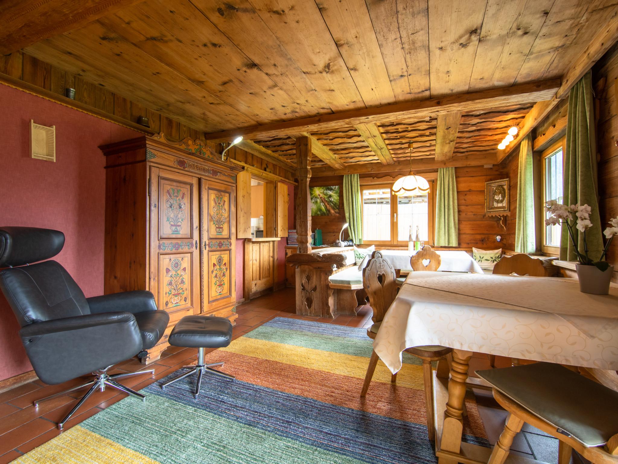 Bedroom with comfortable beds at Chalet Rosa in Reith im Alpbachtal