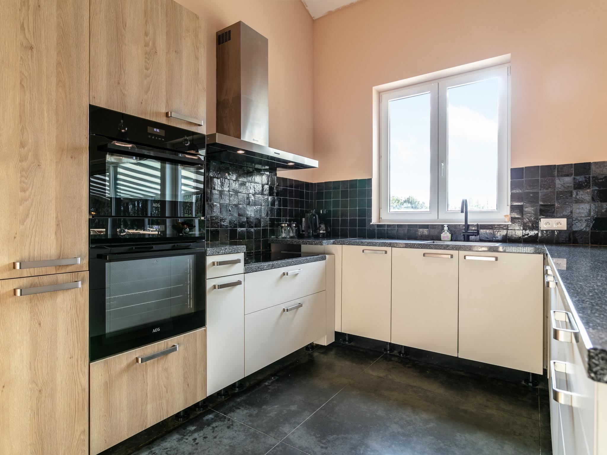 Modern kitchen at Ons Huis in Hechtel-Eksel