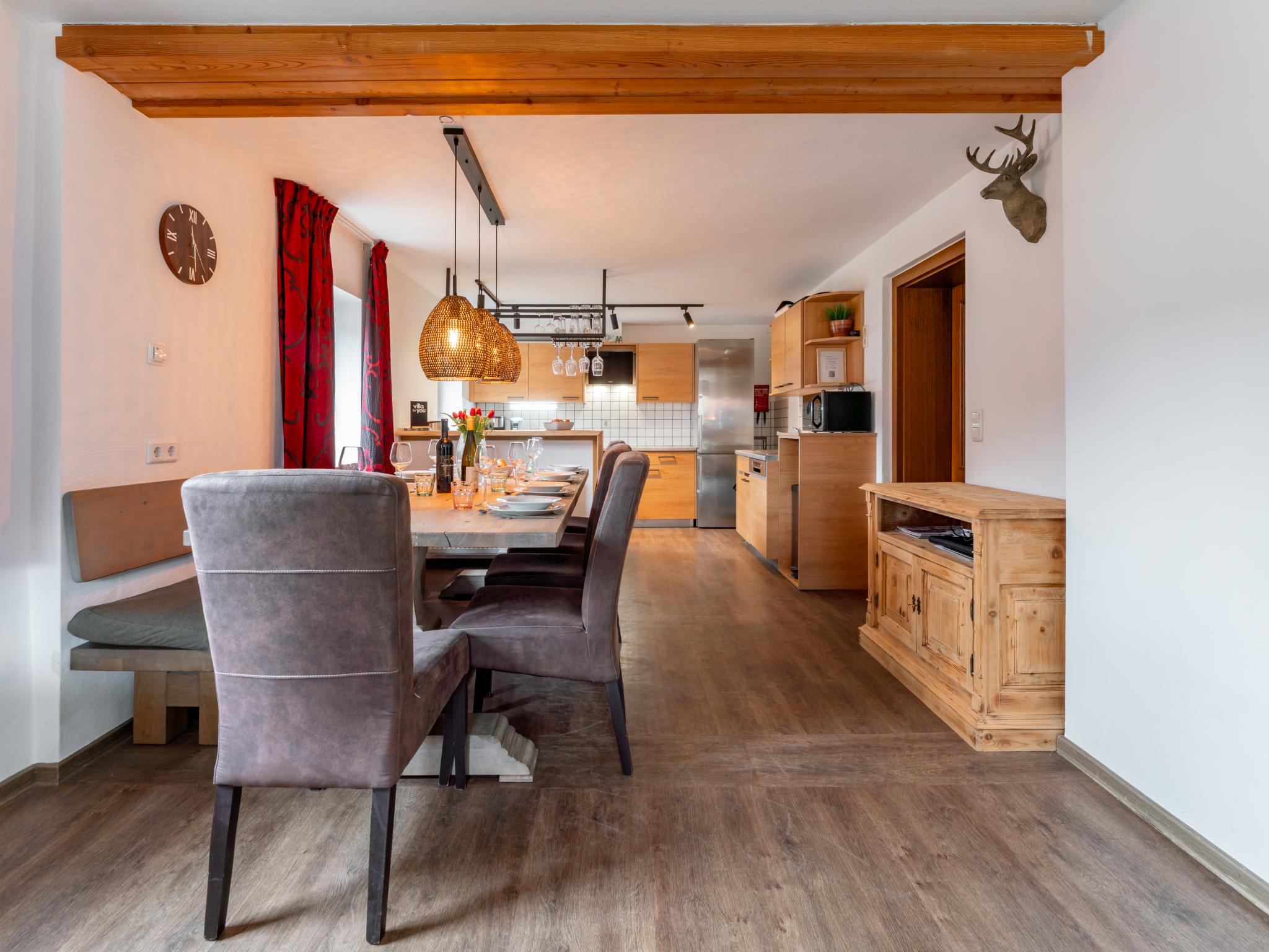 Modern kitchen at Kitzbüheler Alpen L in Bramberg am Wildkogel