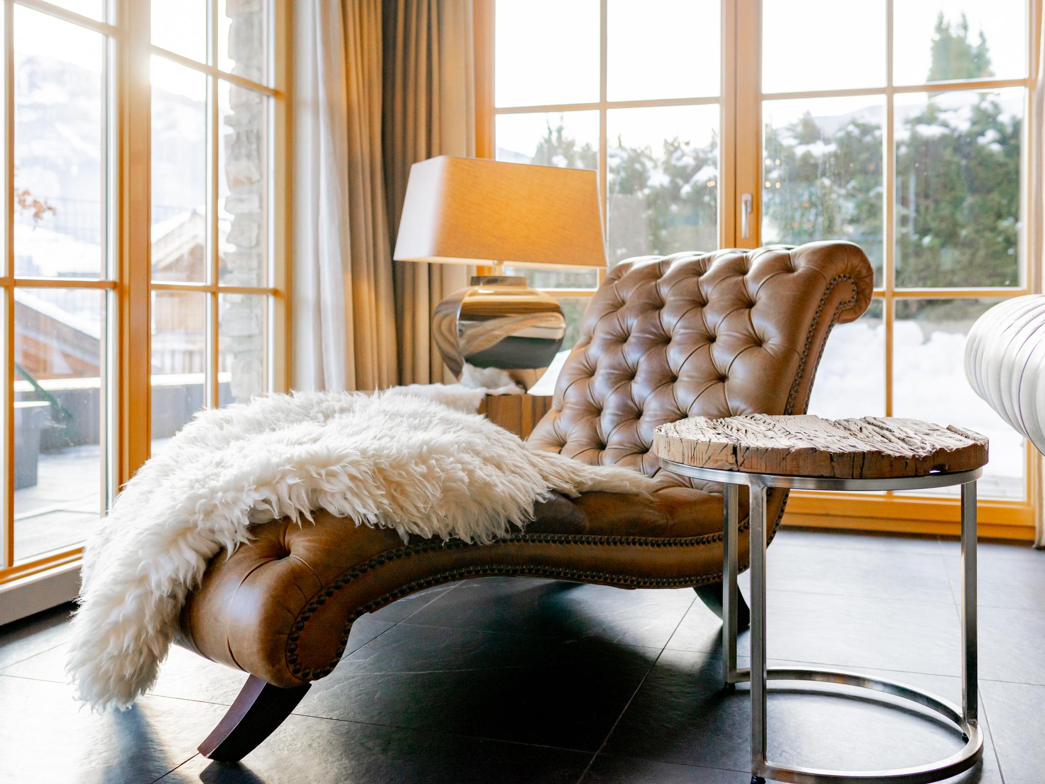 Outdoor terrace and views at Chalet Erlebnishaus II in Piesendorf