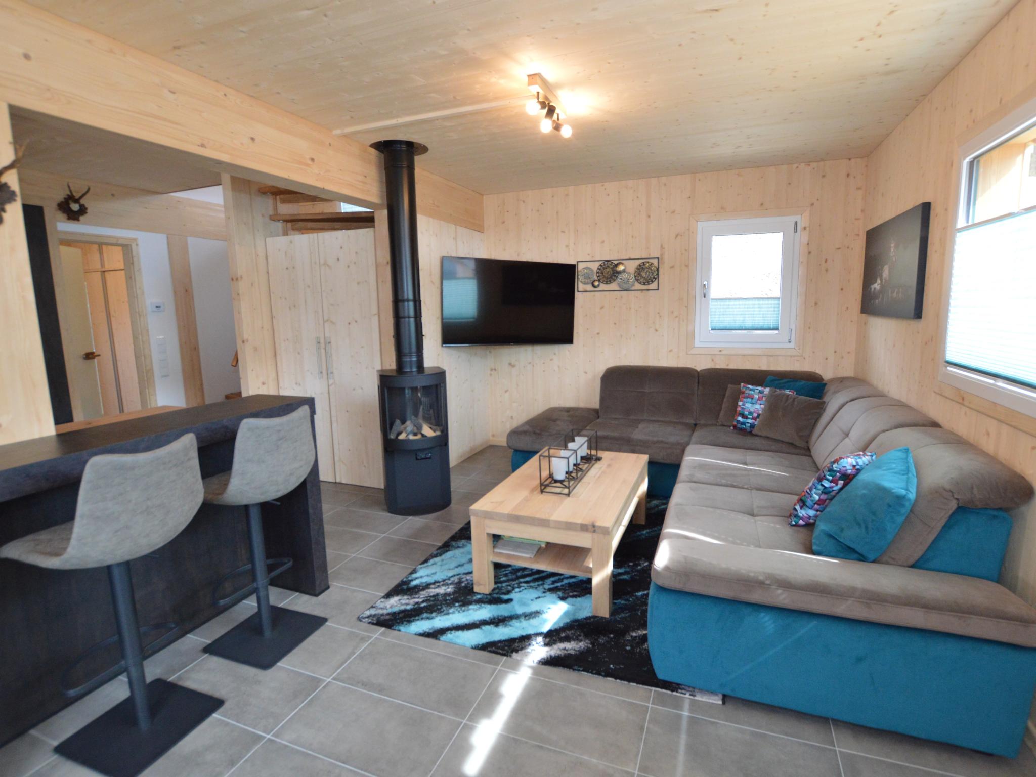 Modern kitchen at Lachende Eule in Hohentauern