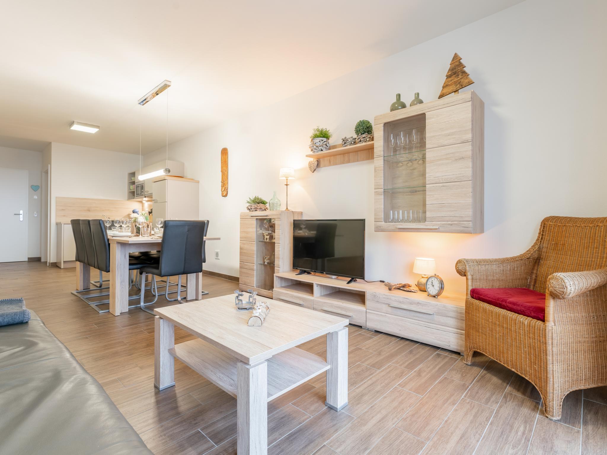 Modern kitchen at Emma Top 2 in Dienten