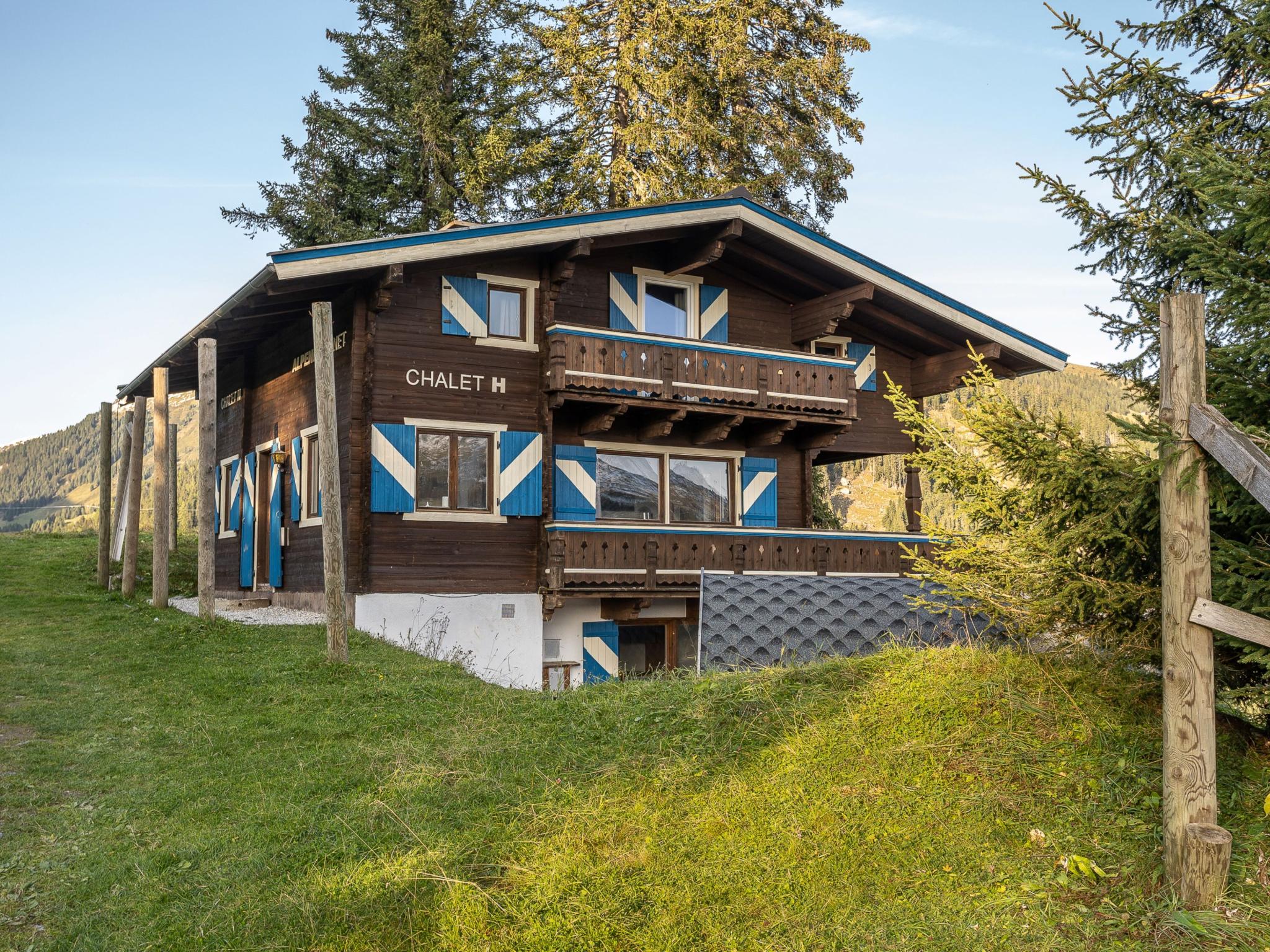 Living area at Chalet H XL in Königsleiten