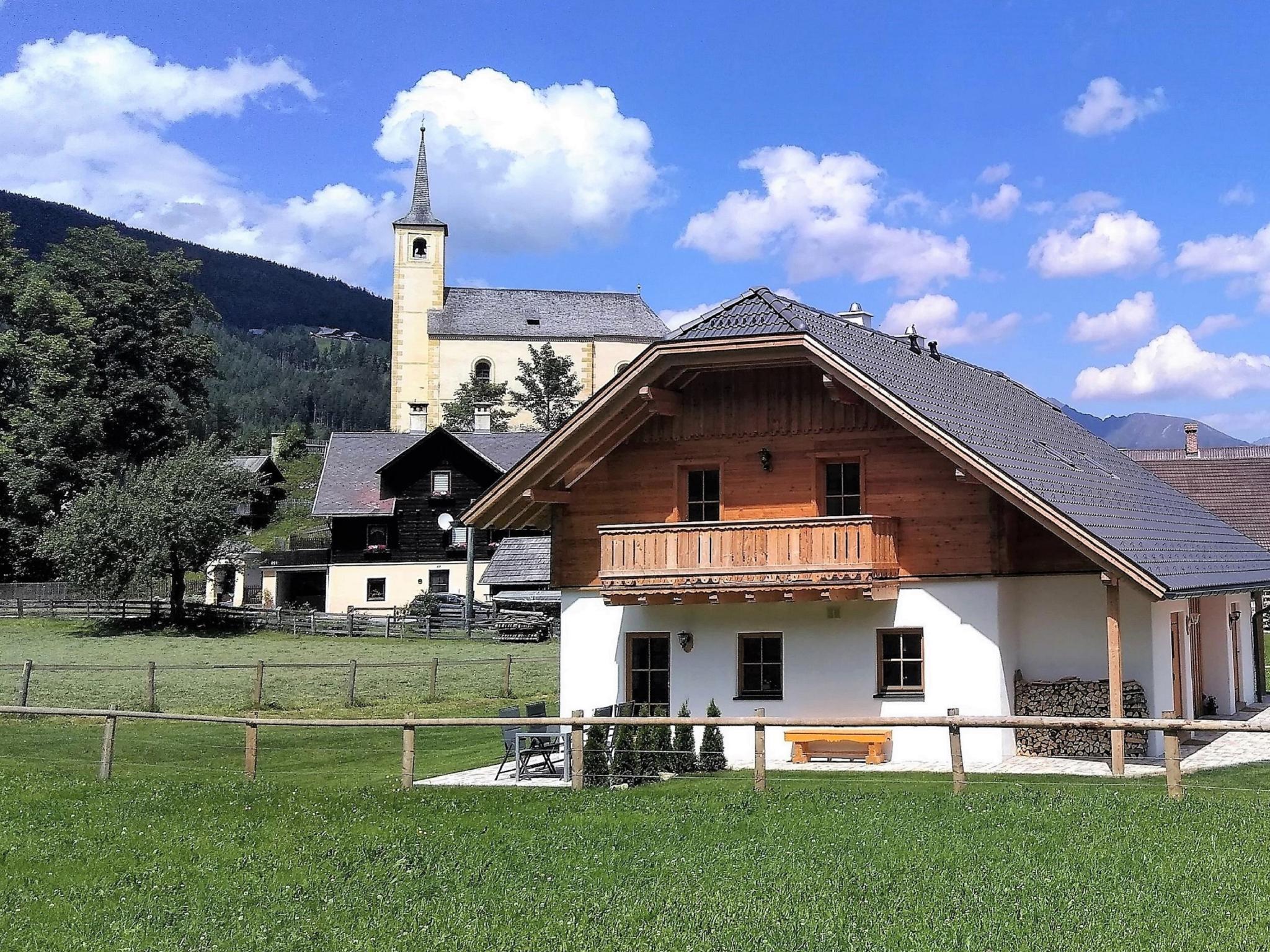 Living area at Wolfgangchalet C in Mauterndorf