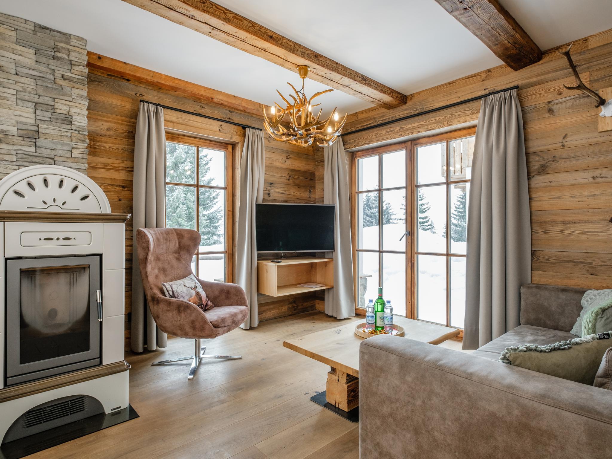 Living area at Chalet Paul in Katschberg