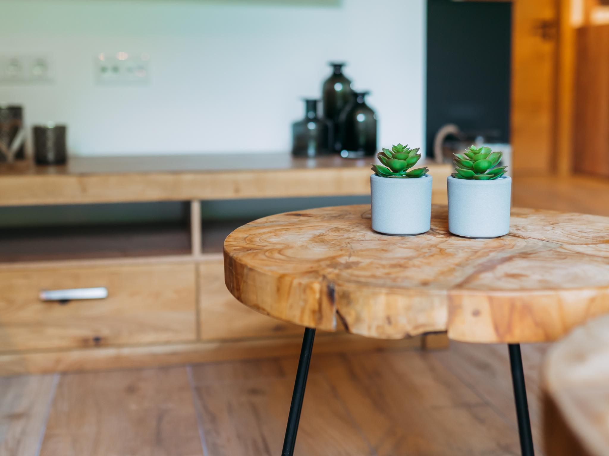 Outdoor terrace and views at Tauernlodge Krimml 2B in Krimml