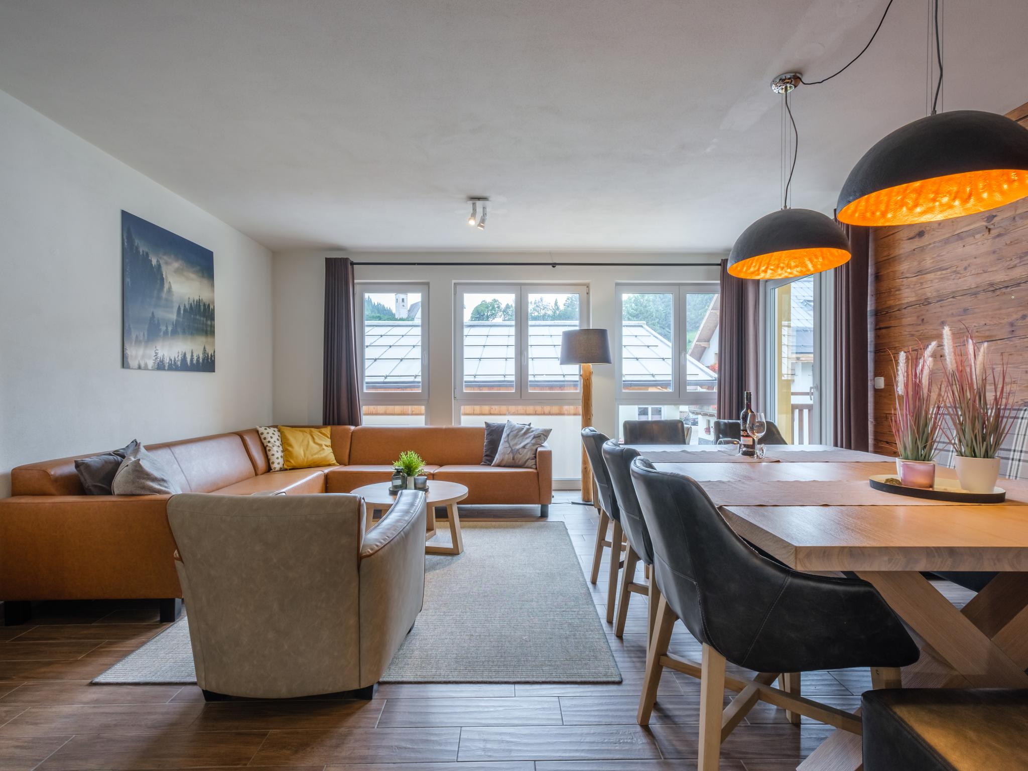 Modern kitchen at Emma Top 1 in Dienten