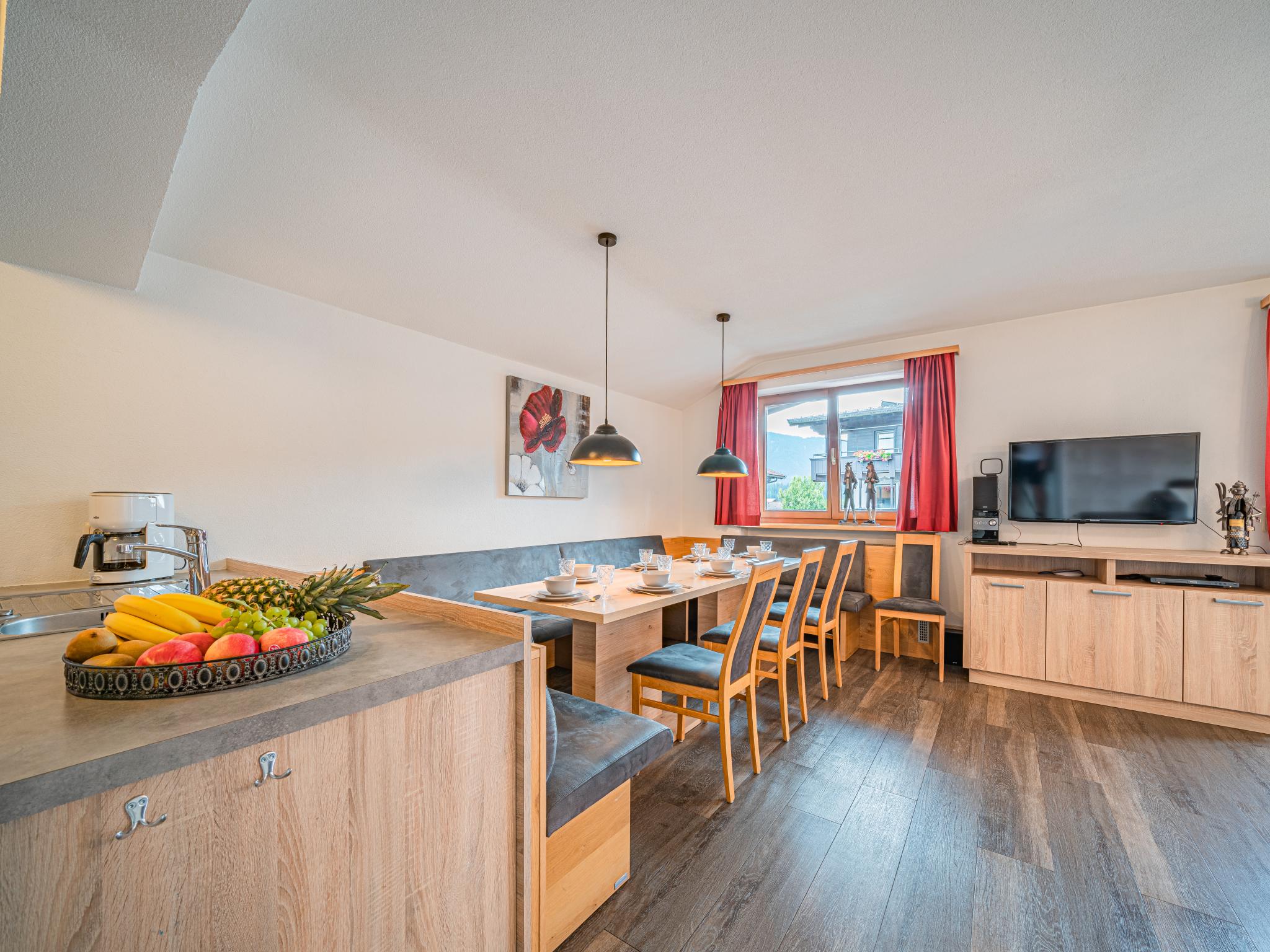 Bedroom with comfortable beds at Haus Janita 2 in Westendorf