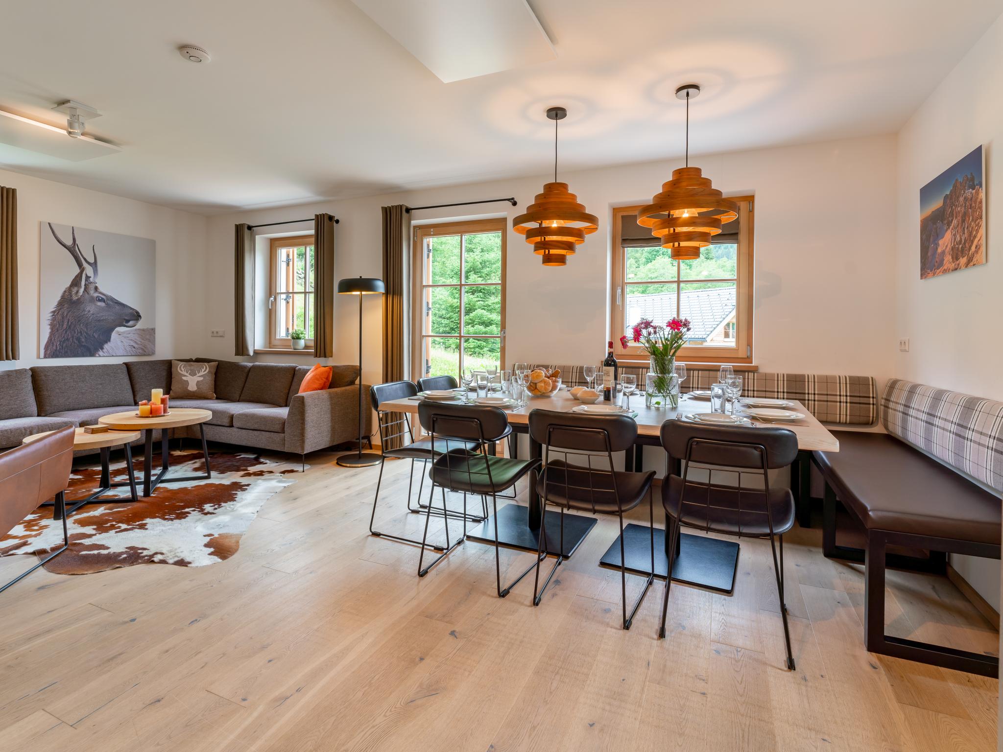 Modern kitchen at Chalet Amsel in Donnersbachwald